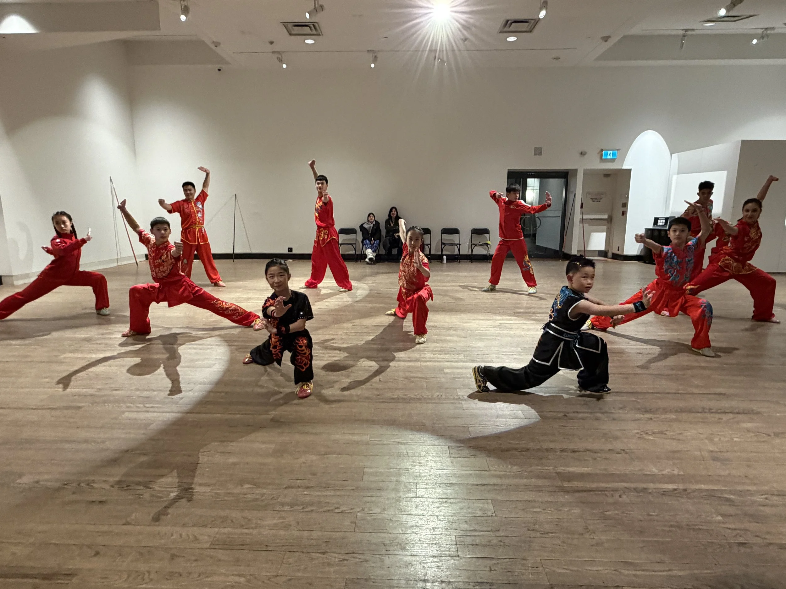 Wushu Demo for CNY at Meridian Arts Centre
