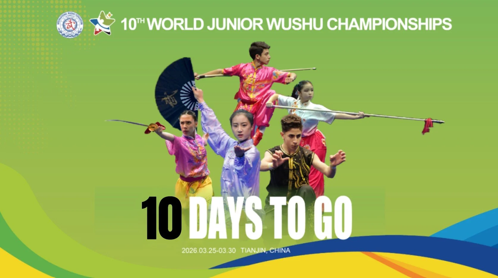 10 Days until the World Junior Wushu Championships!