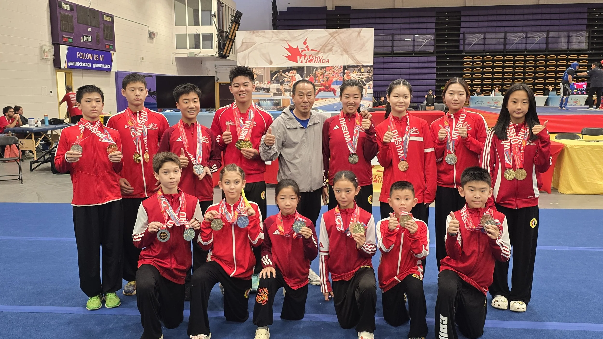 Champions at the 2026 Canadian Wushu Nationals!