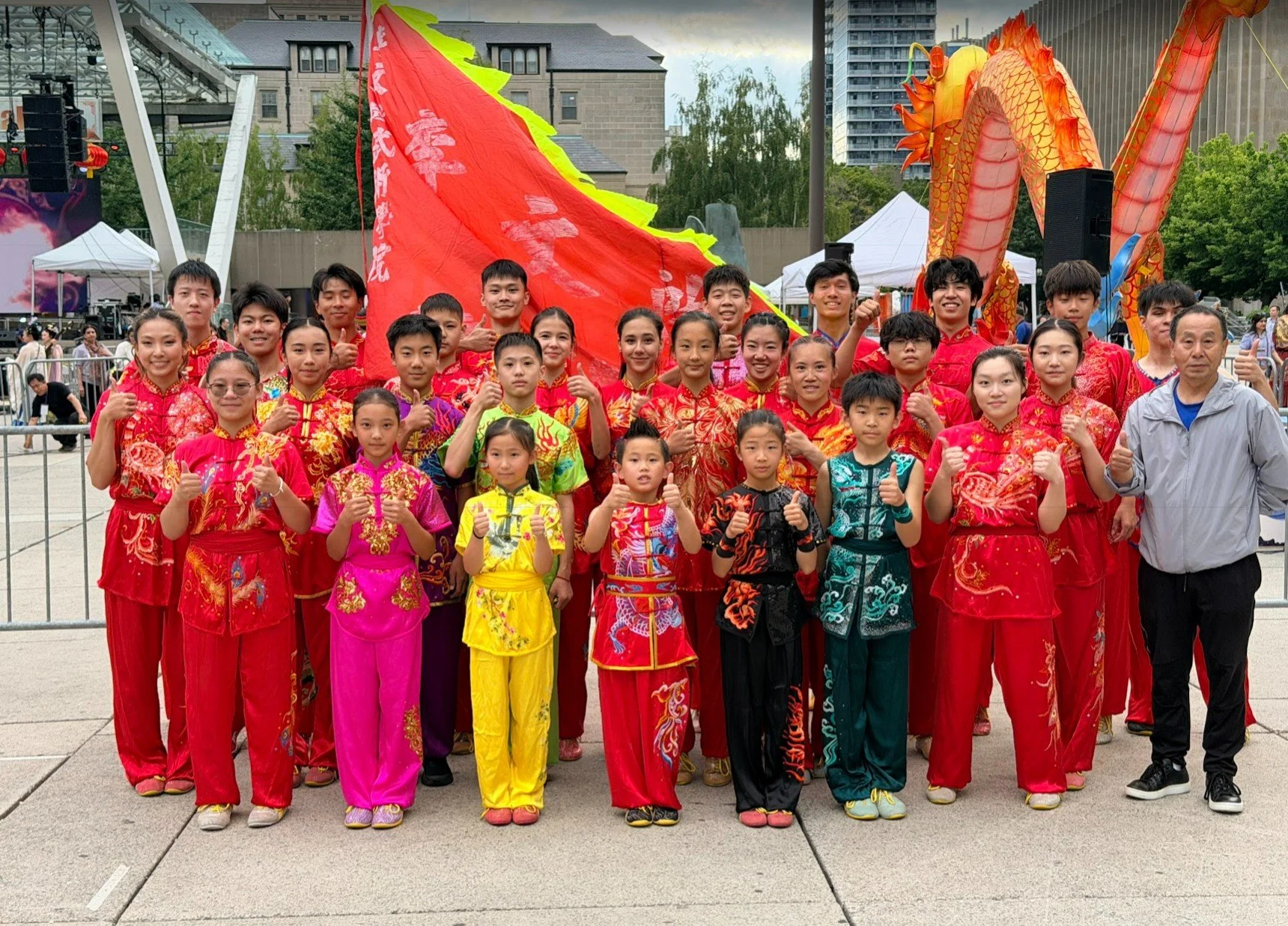 Wushu and Lion Dance Performances at the 2026 Toronto Dragon Festival