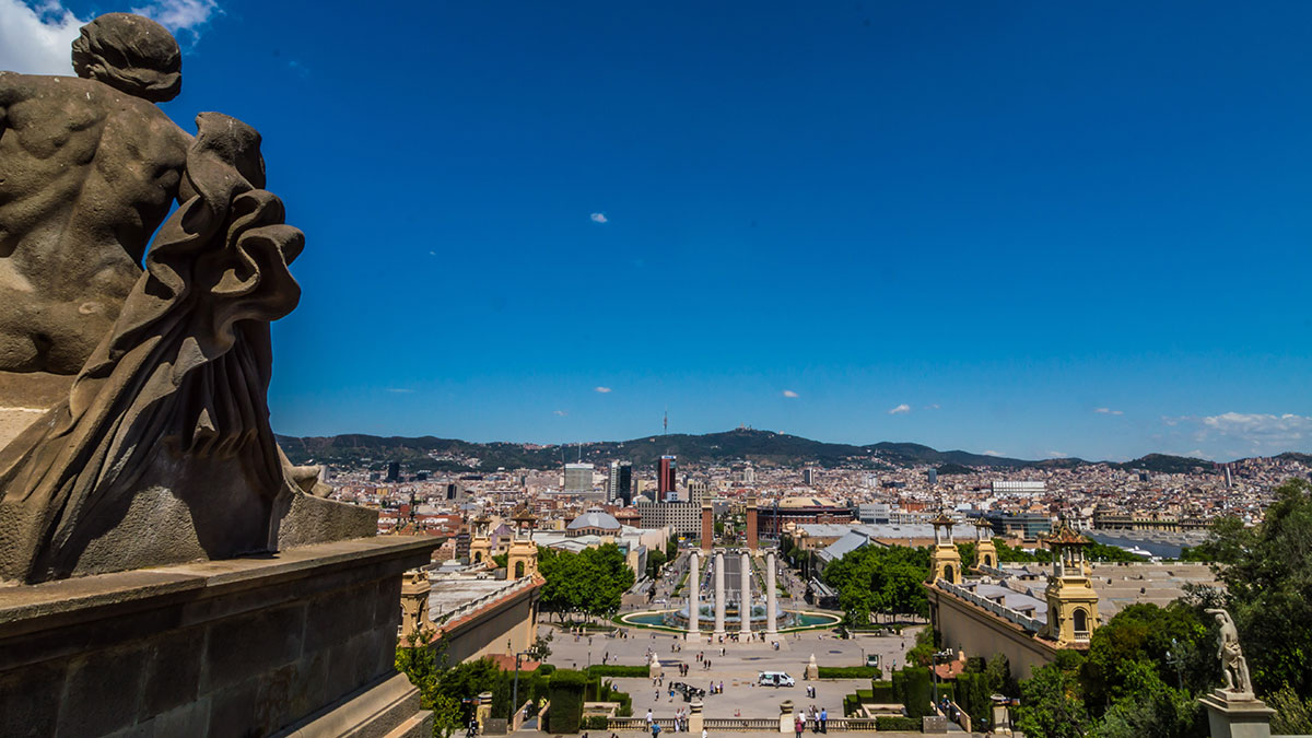 montjuic park Barcelona