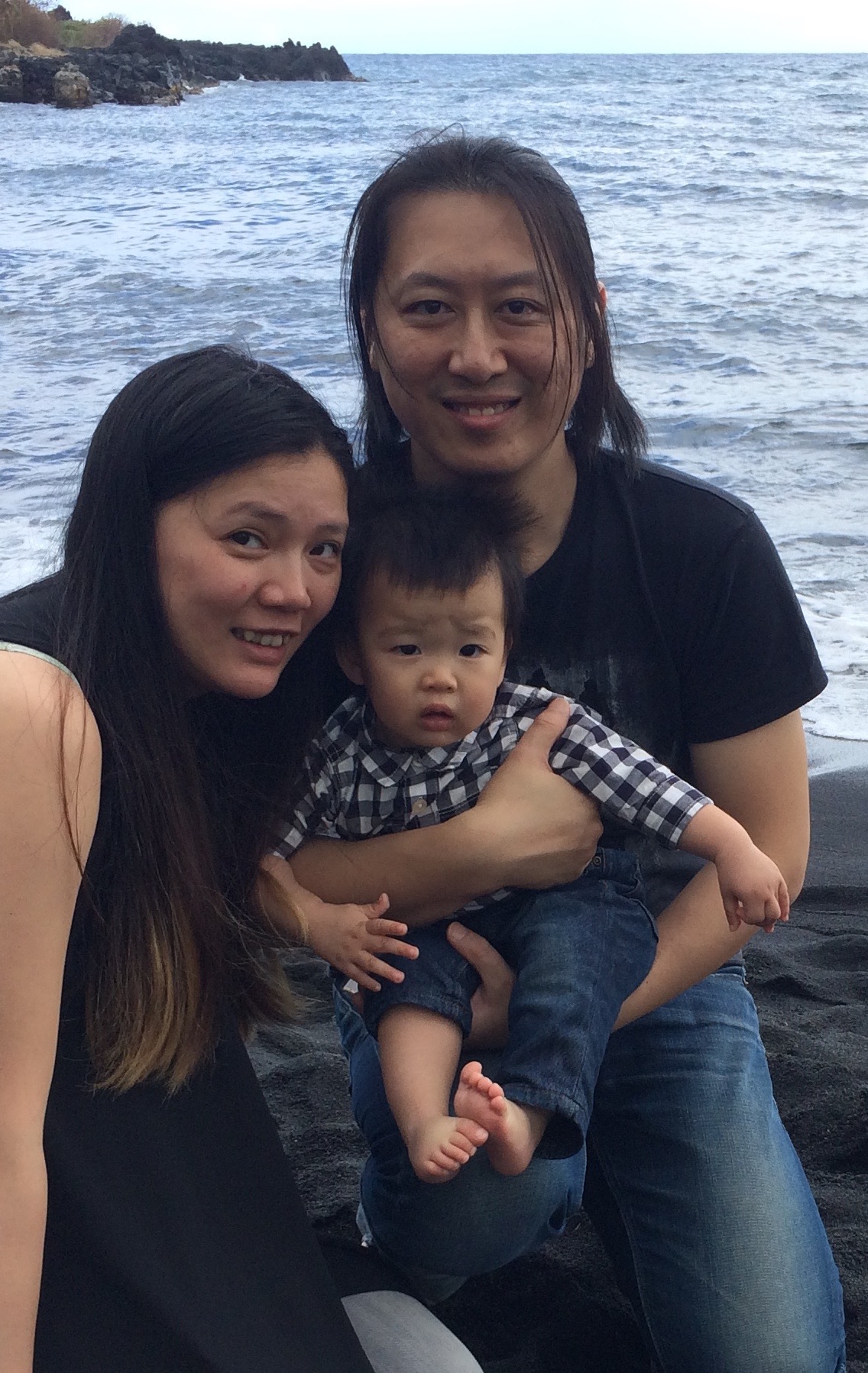Alex with his family