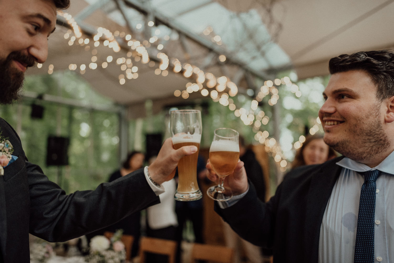 Prost auf die zauberhafte Hochzeit und das wahnsinnig leckere Bier im Lua Pauline im Ruhrgebiet