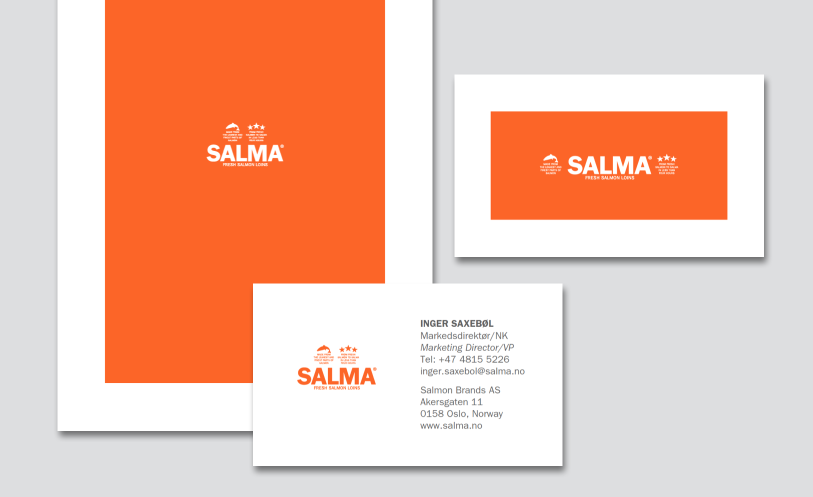  Corporate visual identity for Salma. Work done with Tangram (when part of Bates). 