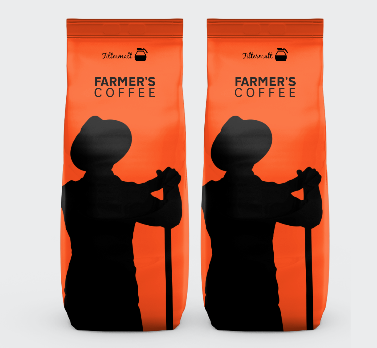  Redesign of Farmer's Coffee, by Joh. Johannson. Work done with Tangram (part of Bates). 