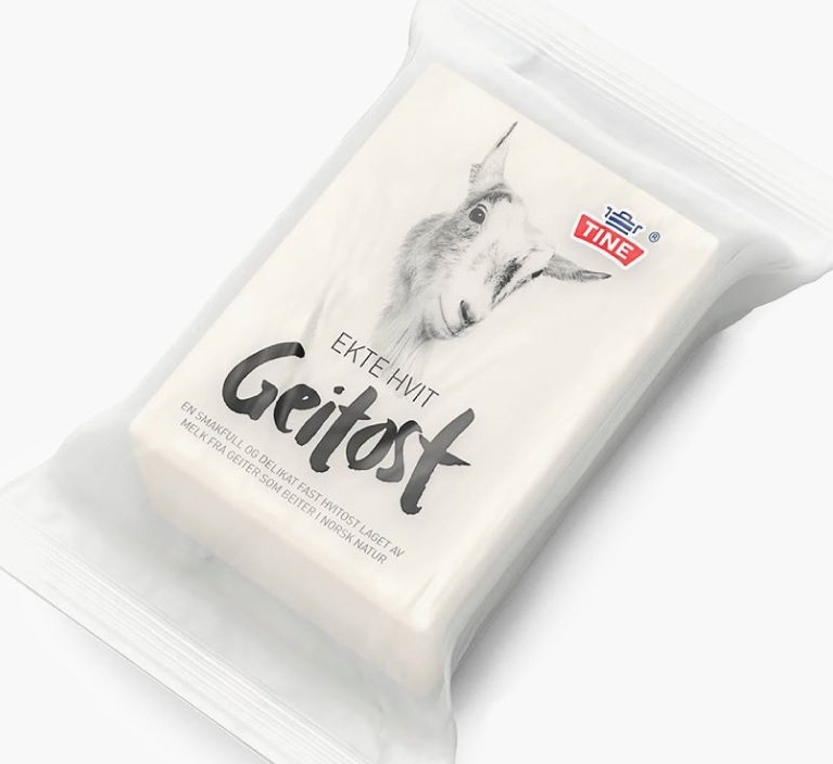  Packaging design for Tine goat cheese.&nbsp;Work done with Tangram (part of Bates). 