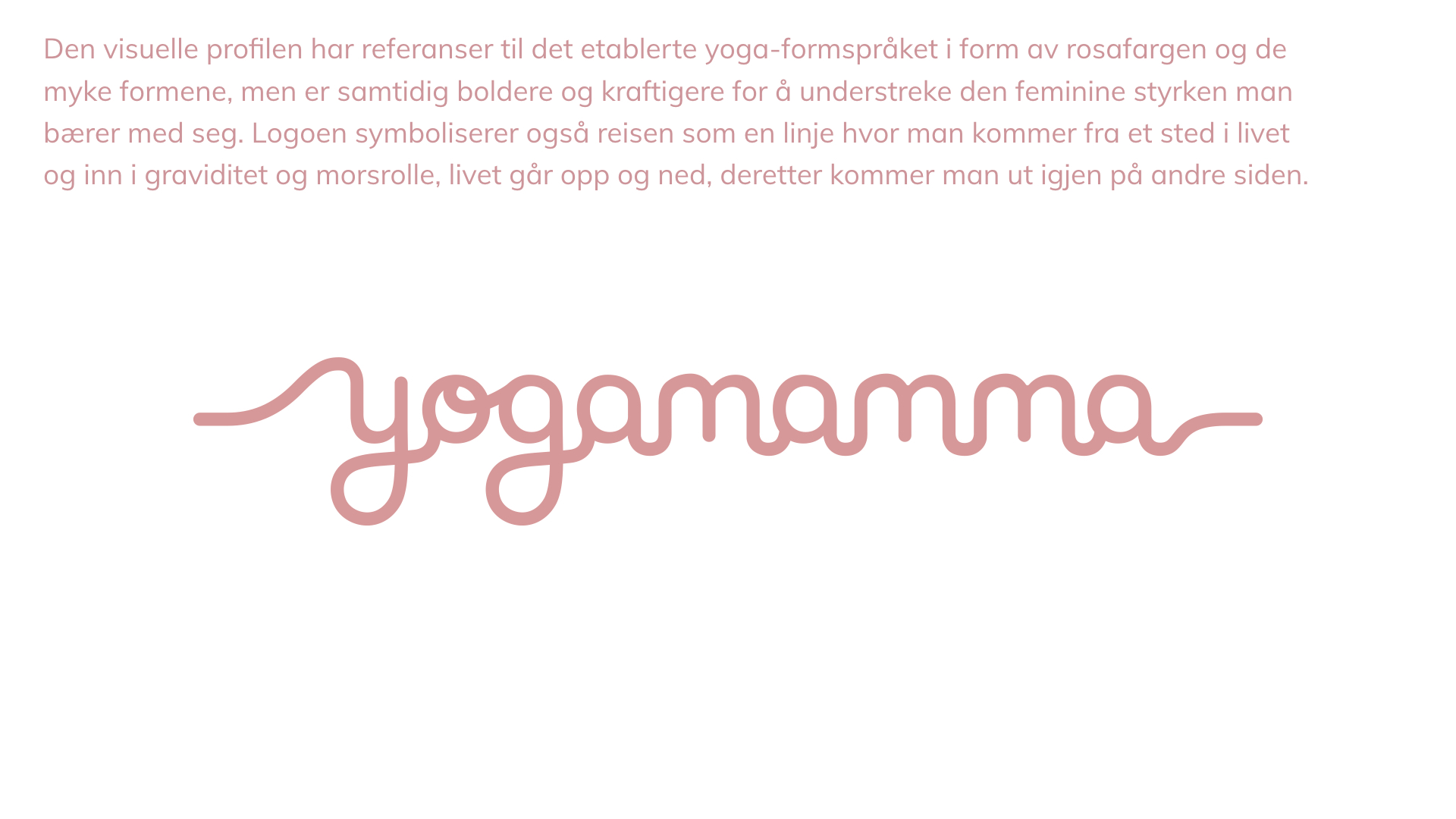  Visual identity and branding for Yogamamma 