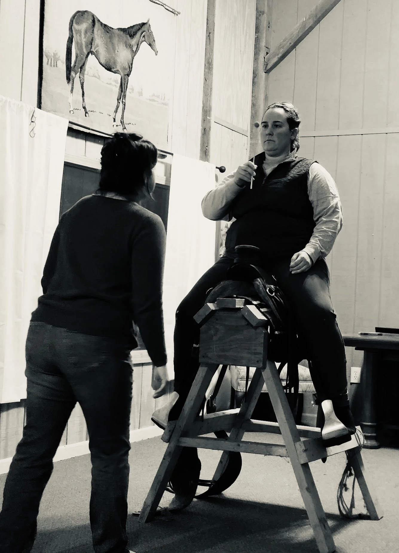 Practicing vision exercises