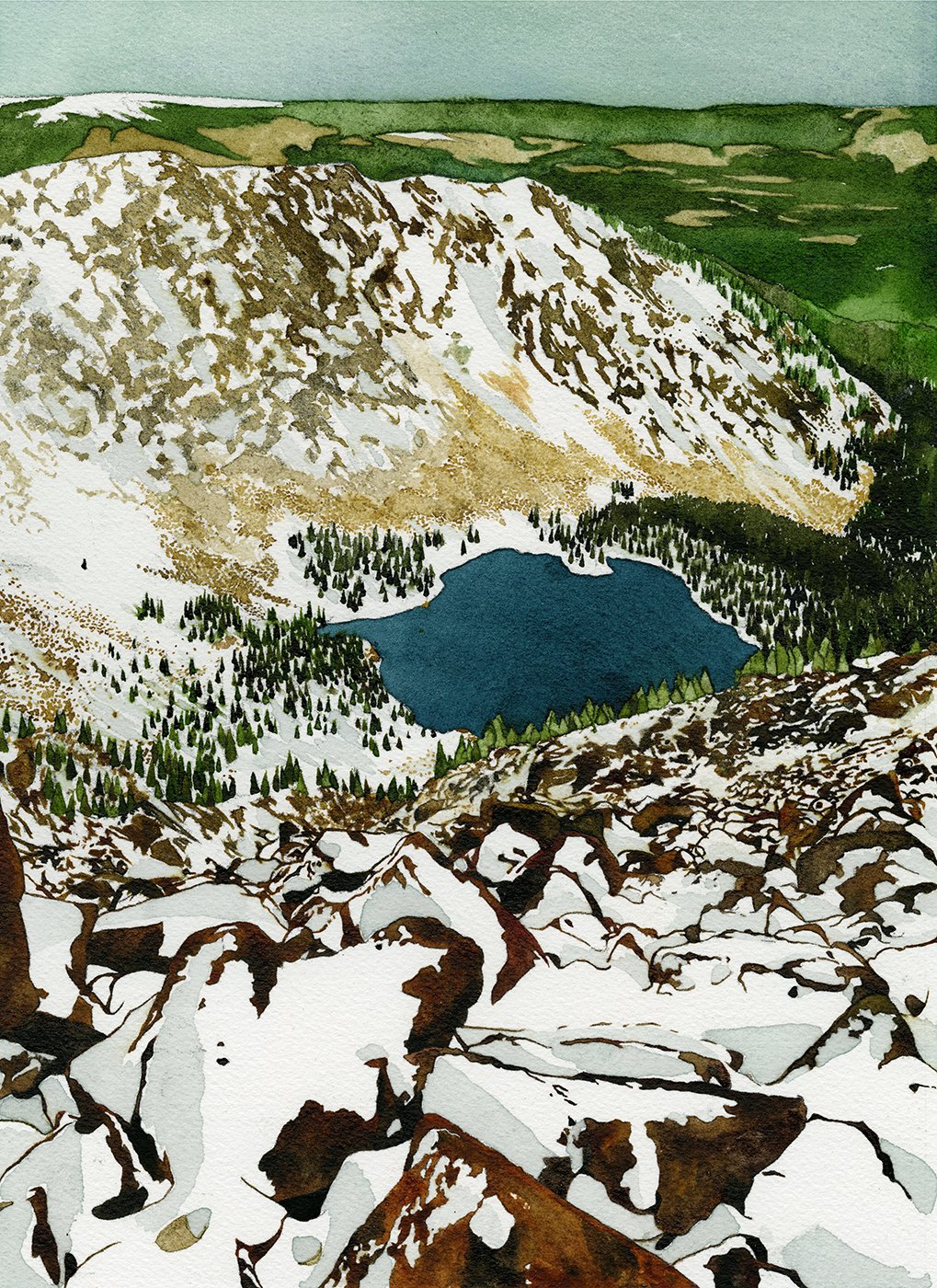 Lake Katherine from Baldy