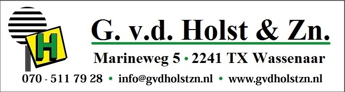 G. van der Holst & Zn. B.V. is sinds de oprichting in 1962 door Gerard van der Holst actief op het gebied van grond- en sloopwerken, het plaatsen van damwanden en beschoeiingen, de aanleg van tuinen, het aanleggen van (sier)bestratingen enz. De werkzaamheden worden uitgevoerd voor o.a. lokale overheden, instellingen, aannemers, bedrijven, particulieren en verenigingen. Voor de genoemde werkzaamheden beschikken wij over een breed en modern machinepark met machines van klein tot groot. Wij beschikken over een ervaren team van 20 medewerkers en voldoen aan ISO en VCA certificering.