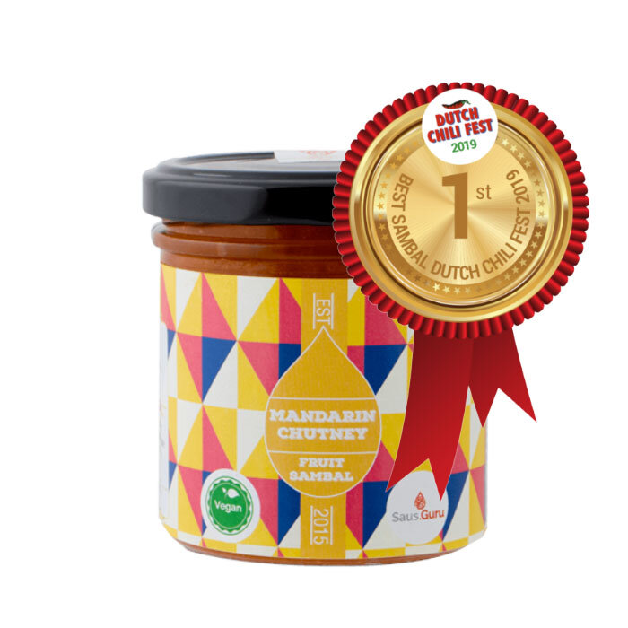 Mandarin Chutney - Saus Guru