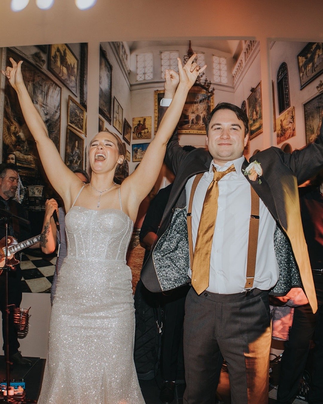 There's no better party than a wedding reception! Our main goal?! That you and your guests have a night full of FUN!🪩

Photographer: @loveisradco
Planner: @amandapriceevents
Videographer: @brilondonduron
Venue: @thecolumnshotel
Hair Stylist: @hairby