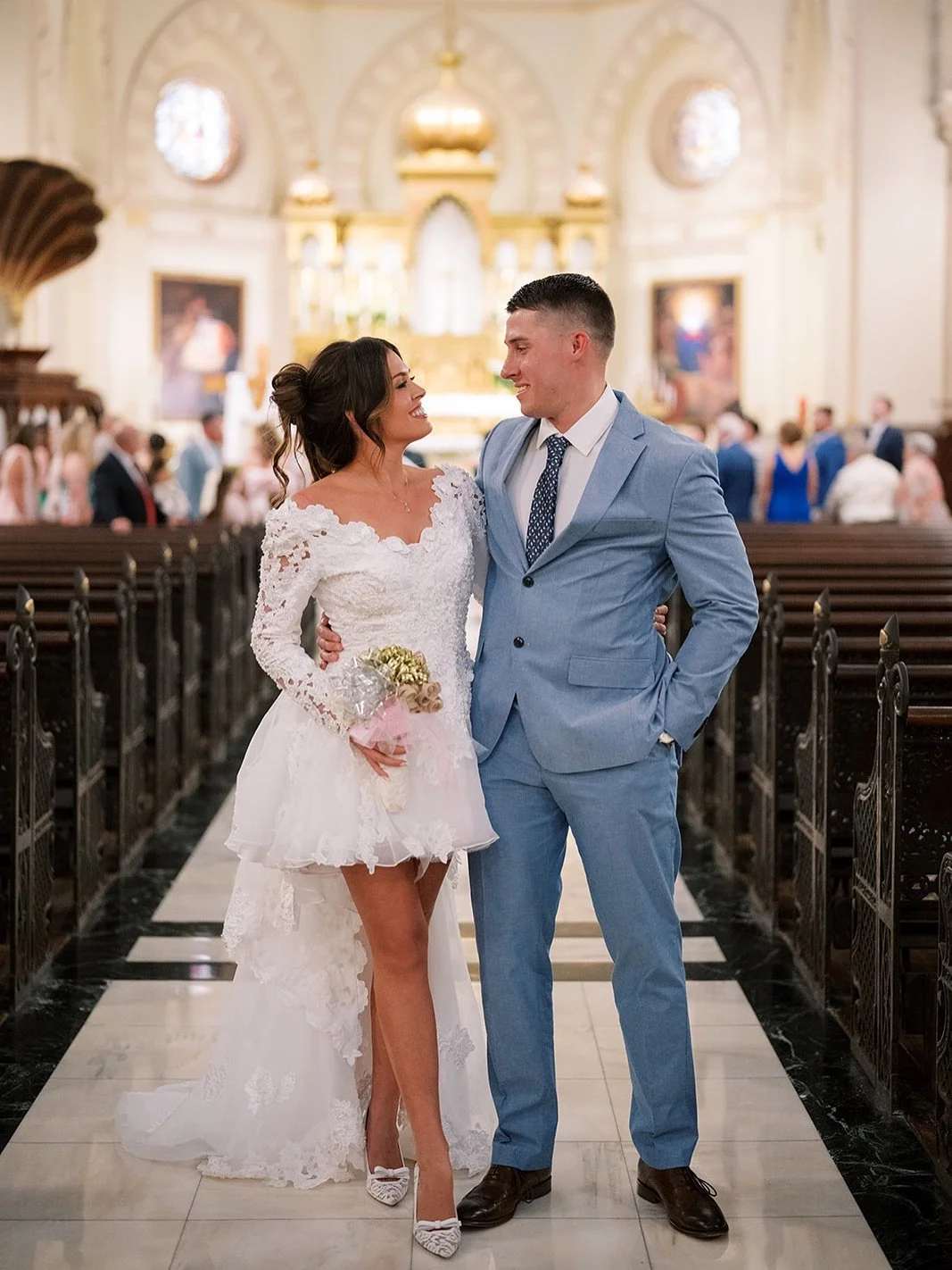 The night-before look that deserves its own moment in the spotlight, especially when you&rsquo;re wearing your mom&rsquo;s wedding gown! ✨

Photographer: @brookeboydphotofilm
Planner: @amandapriceevents

#rehearsaldinnerdress #bridalstyle #weddingfas