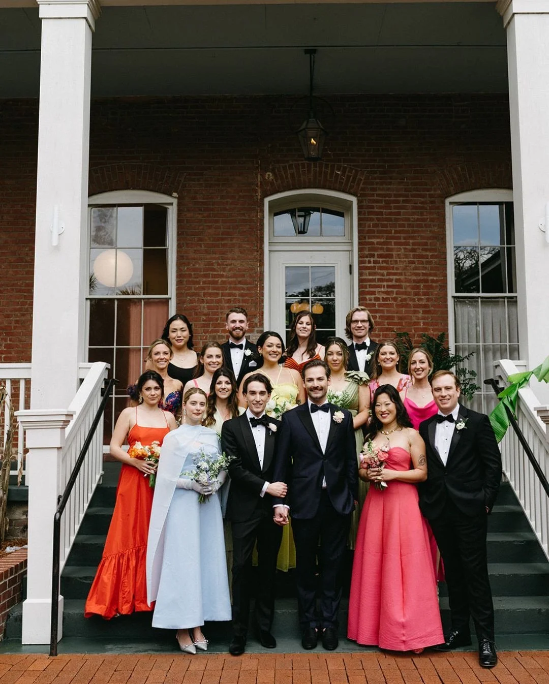 The moment it all comes together...different dresses, coordinating bouquets, one beautiful vision!

Photographer:&nbsp;@hannahpickle
Planner:&nbsp;@amandapriceevents
Florist: @merryfloral
Venue:&nbsp;@hotelstvincent
Hair &amp; Makeup:&nbsp;@flawlessb
