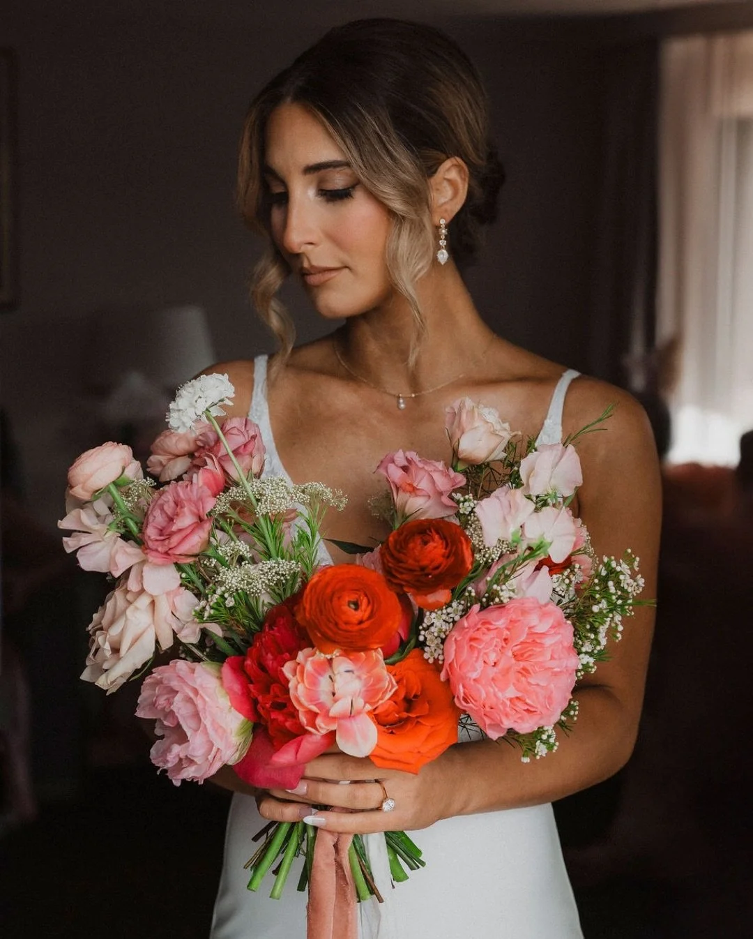 One of our favorite pink palettes that feels perfect for this time of year!

Photographer:&nbsp;@the.swansons
Planner:&nbsp;@amandapriceevents
Hair and Makeup:&nbsp;@virgobeautystudio
Florist:&nbsp;@crybabyfloral
Ceremony Venue:&nbsp;@felicitynola_ 
