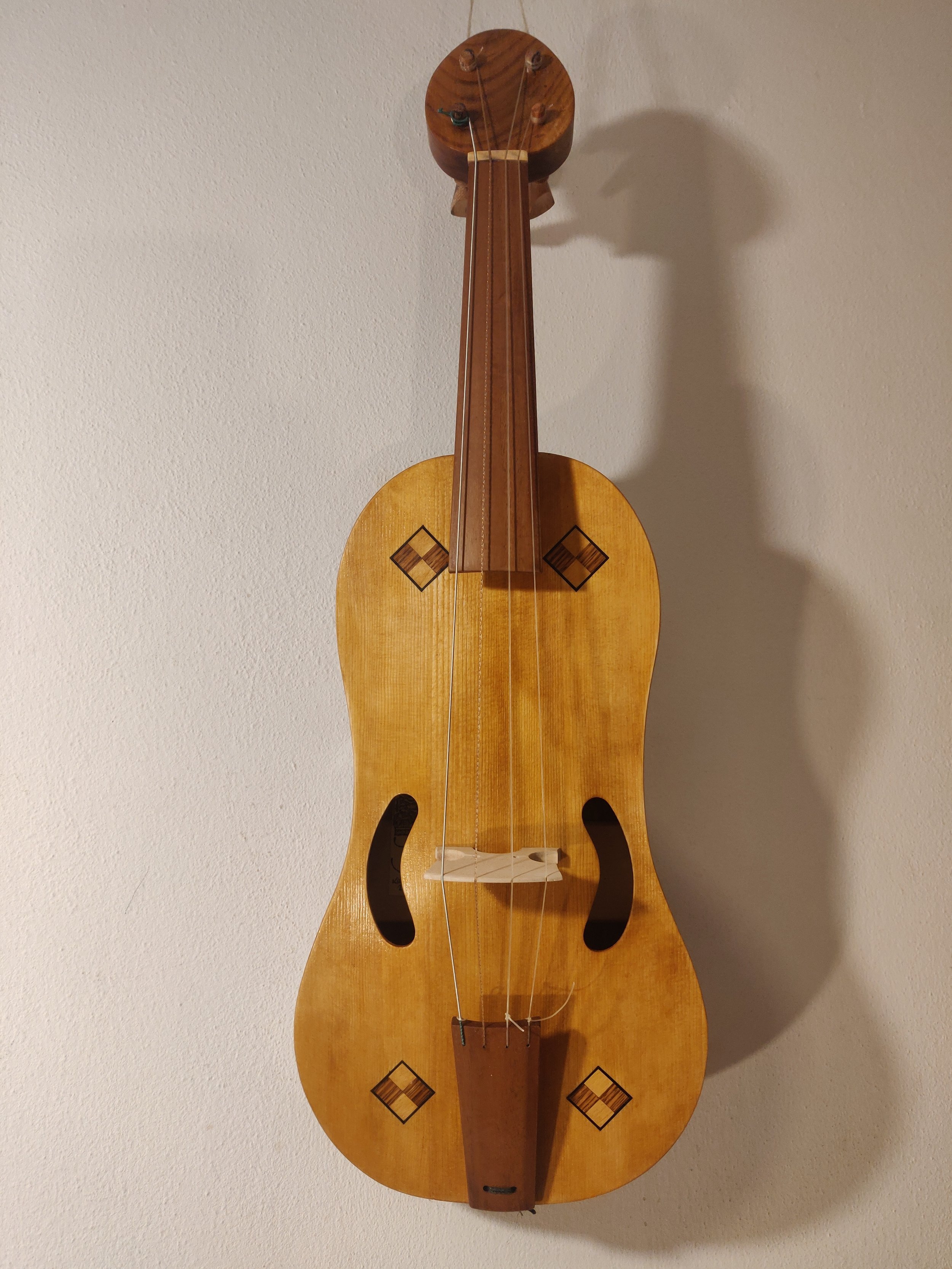 Four-String Medieval Fiddle