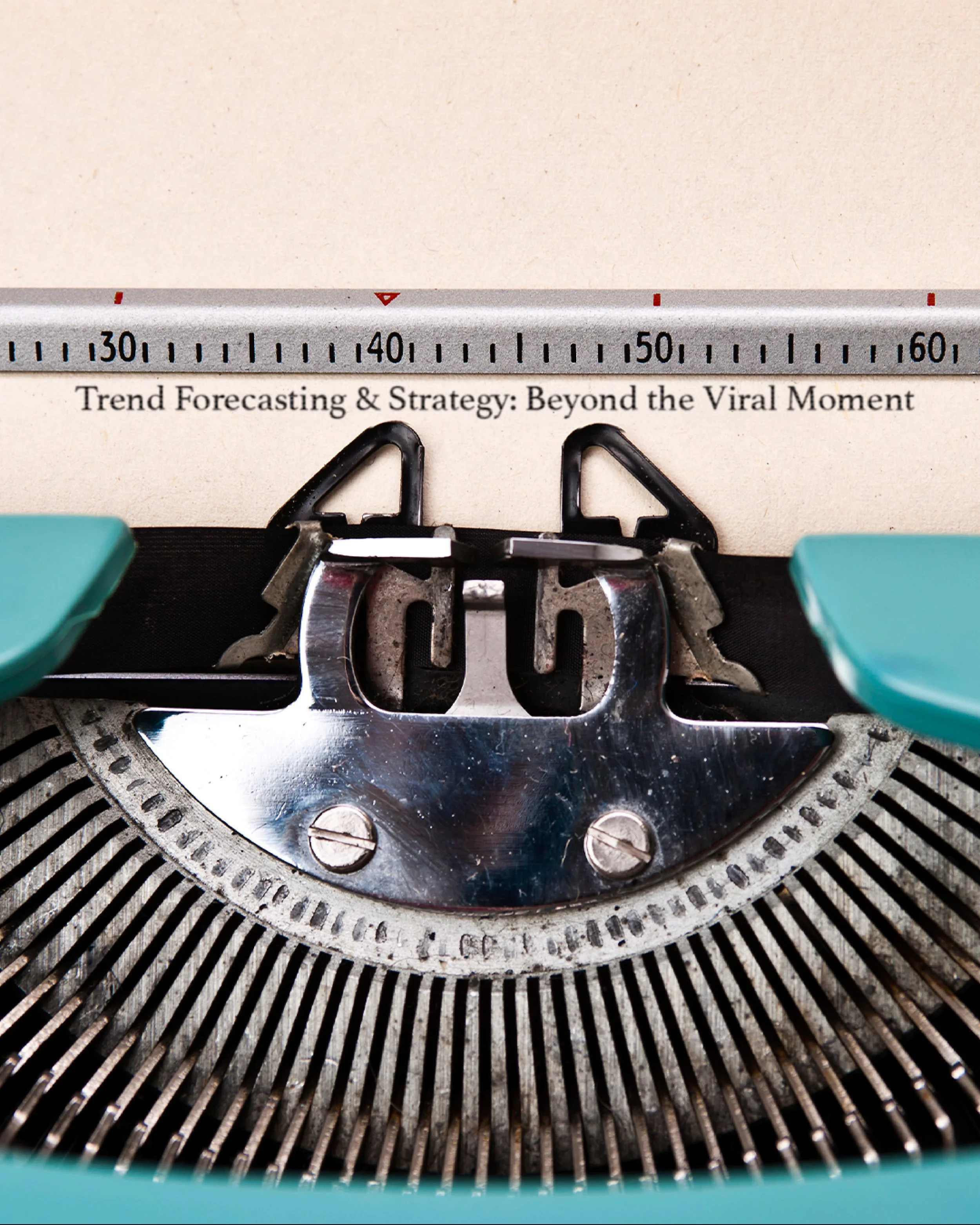 Trend Forecasting &amp; Strategy: Beyond the Viral Moment