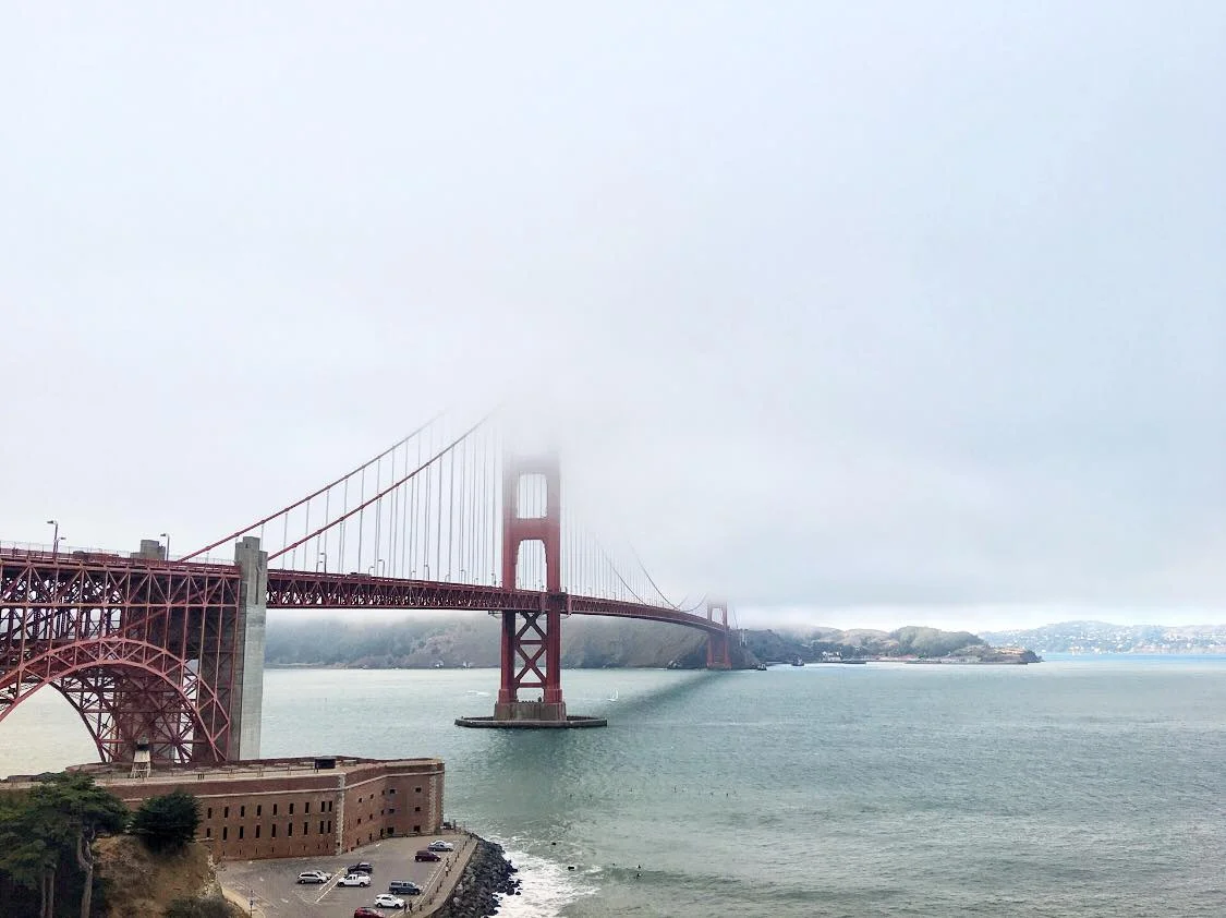 Too bad it was foggy that day