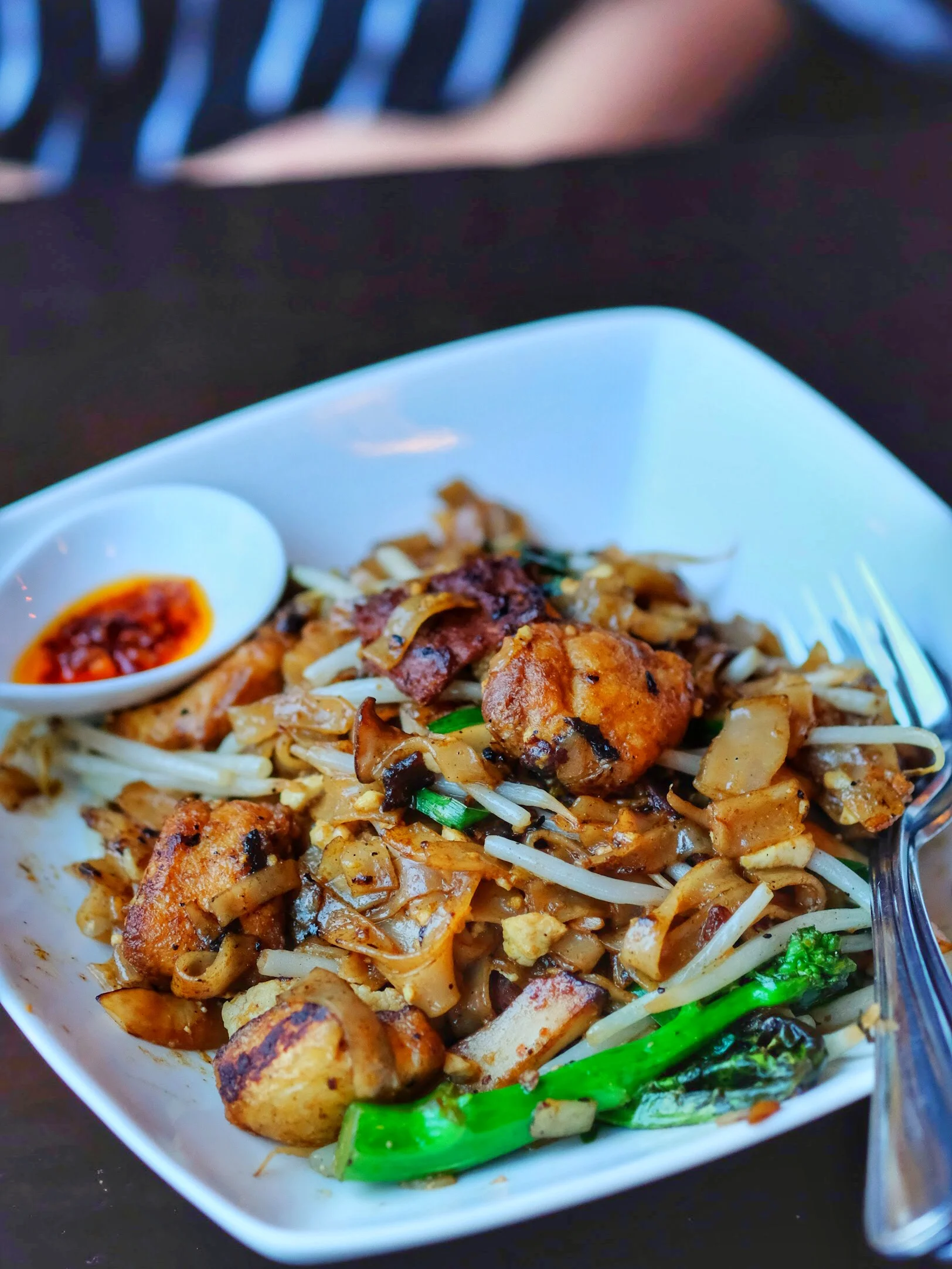 Char Kwan Teow (stir fried noodles)