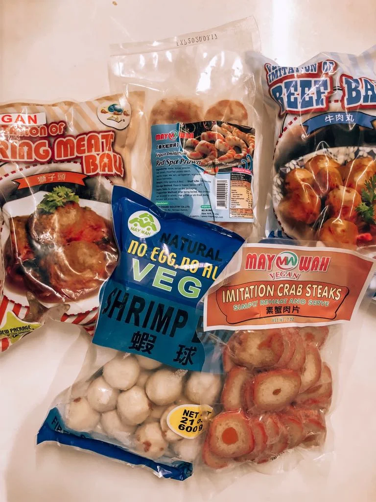 Some of the food you can get from May Wah!