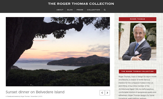 CHEZ PAUL: ROGER THOMAS OPINES ABOUT DINNER ON BELVEDERE