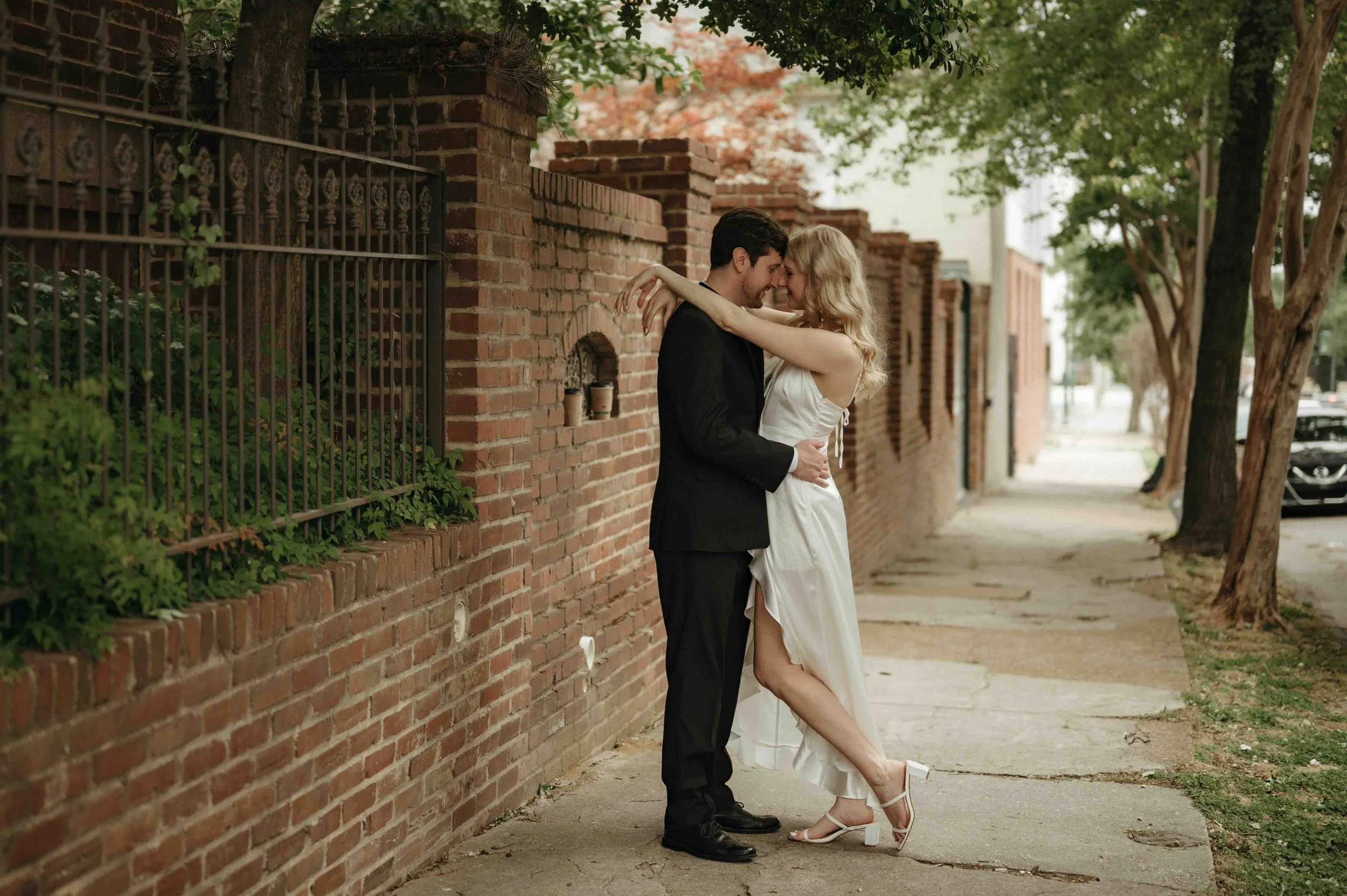 Moody Memphis wedding photographer, Old Dominick Distillery engagement session, Memphis brewery engagement session, Memphis documentary wedding photographer, cinematic Memphis wedding photographer, editorial Memphis wedding photographer