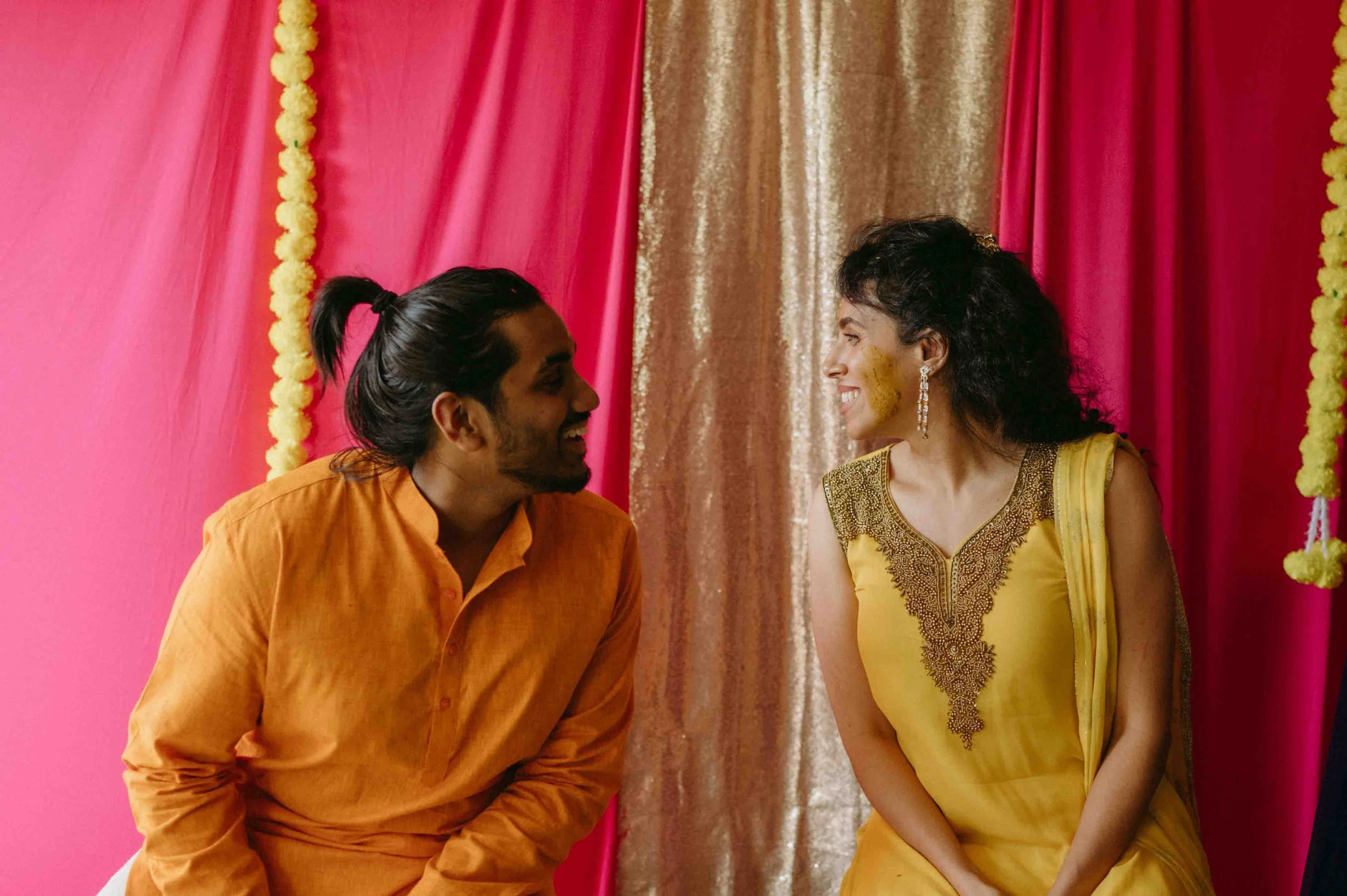 Moody Memphis wedding photographer Sri Lankan Haldi ceremony Memphis documentary wedding photographer cinematic Memphis wedding photographer editorial Memphis wedding photographer