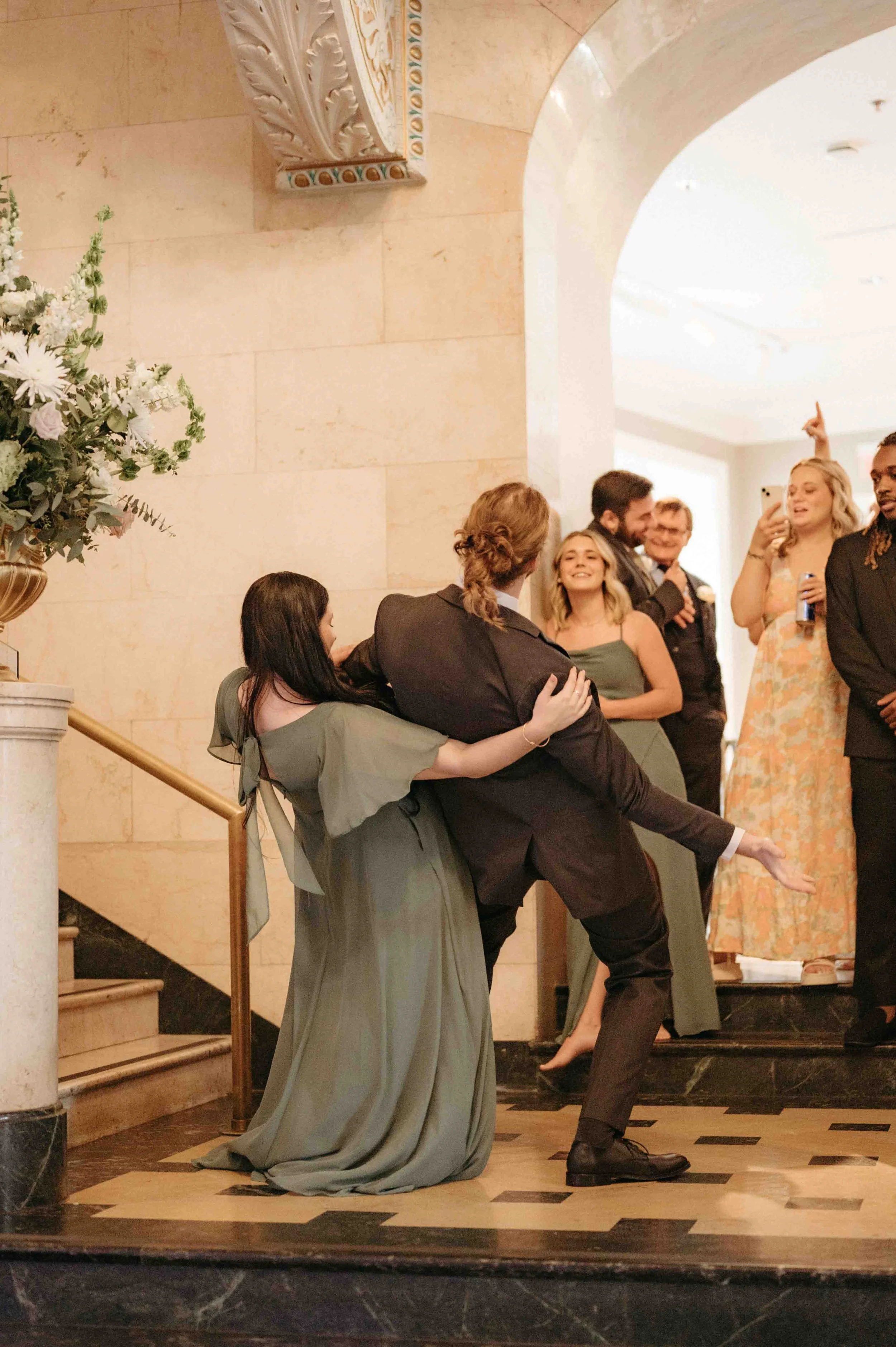 Memphis Pink Palace Museum of Science and History wedding, moody Memphis wedding photographer, cinematic Memphis wedding photographer, Memphis documentary wedding photographer, Memphis museum wedding, editorial Memphis wedding photographer