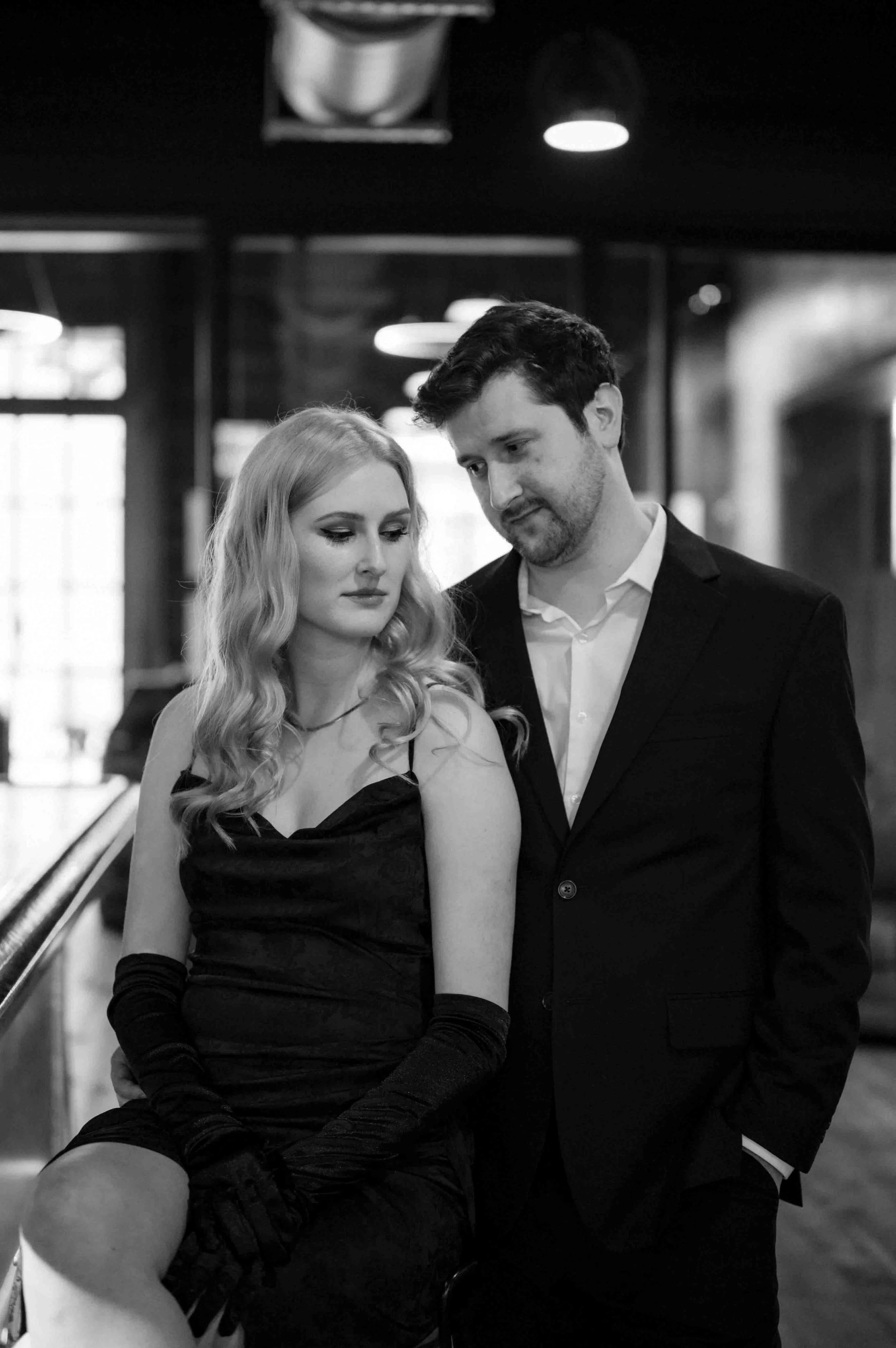 Moody Memphis wedding photographer, Old Dominick Distillery engagement session, Memphis brewery engagement session, Memphis documentary wedding photographer, cinematic Memphis wedding photographer, editorial Memphis wedding photographer