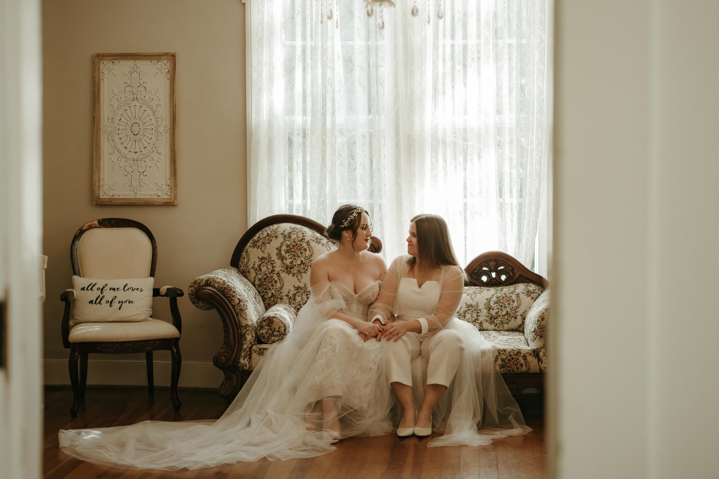 Kadi and Hannah | Intimate Fall Elopement | Nashville, Tennessee