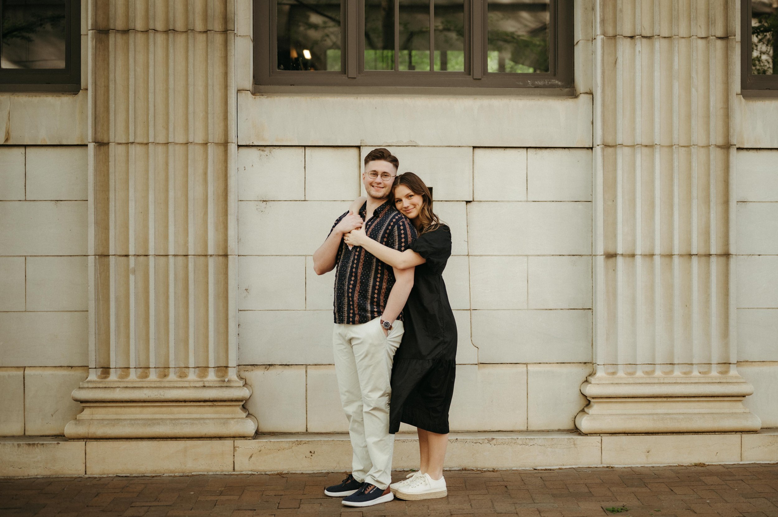 Amelia and Bennett | Old City Engagement | Knoxville, Tennessee