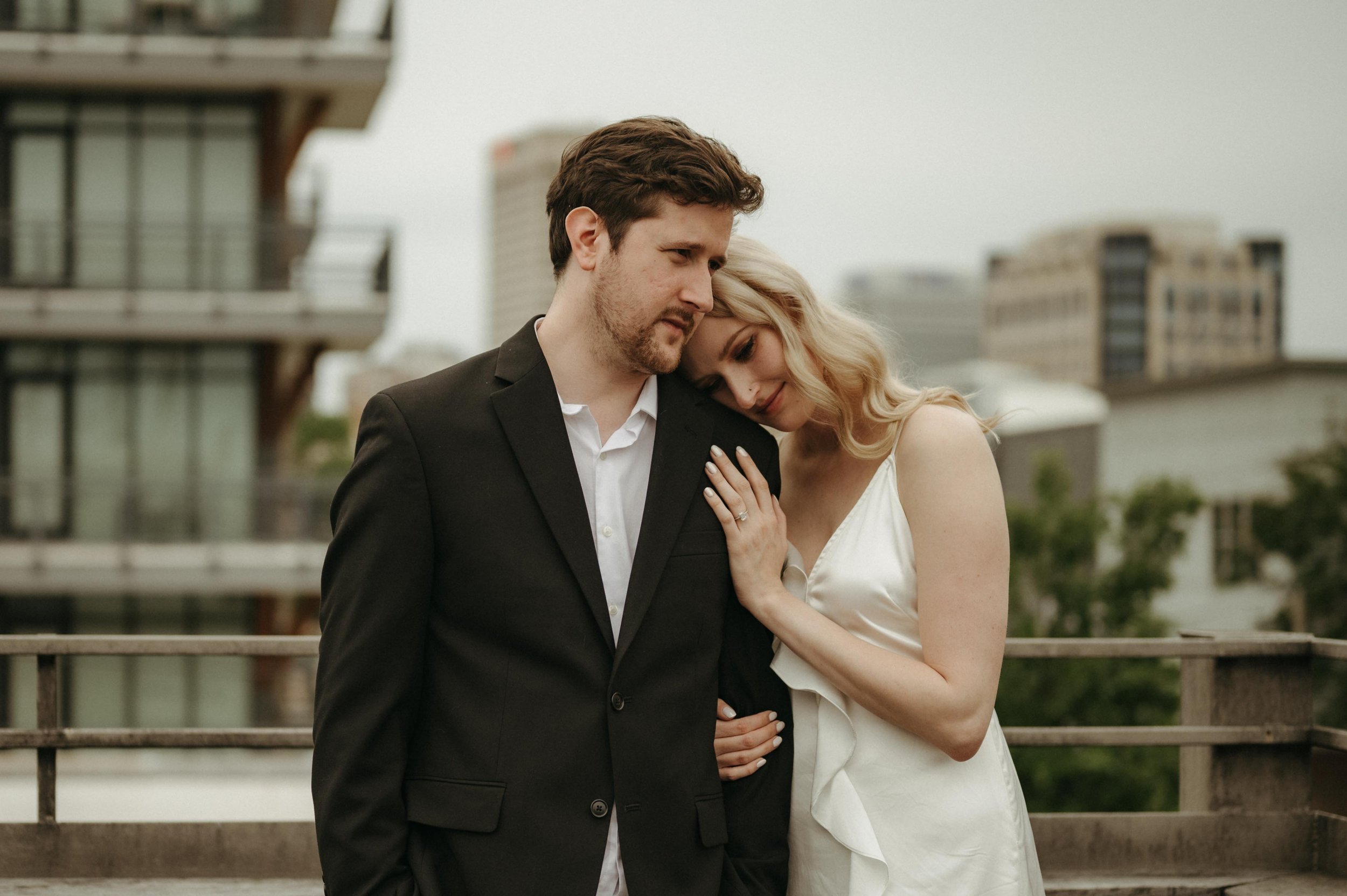 Eileen and Andrew | Chic Downtown Engagement Session | Memphis, TN