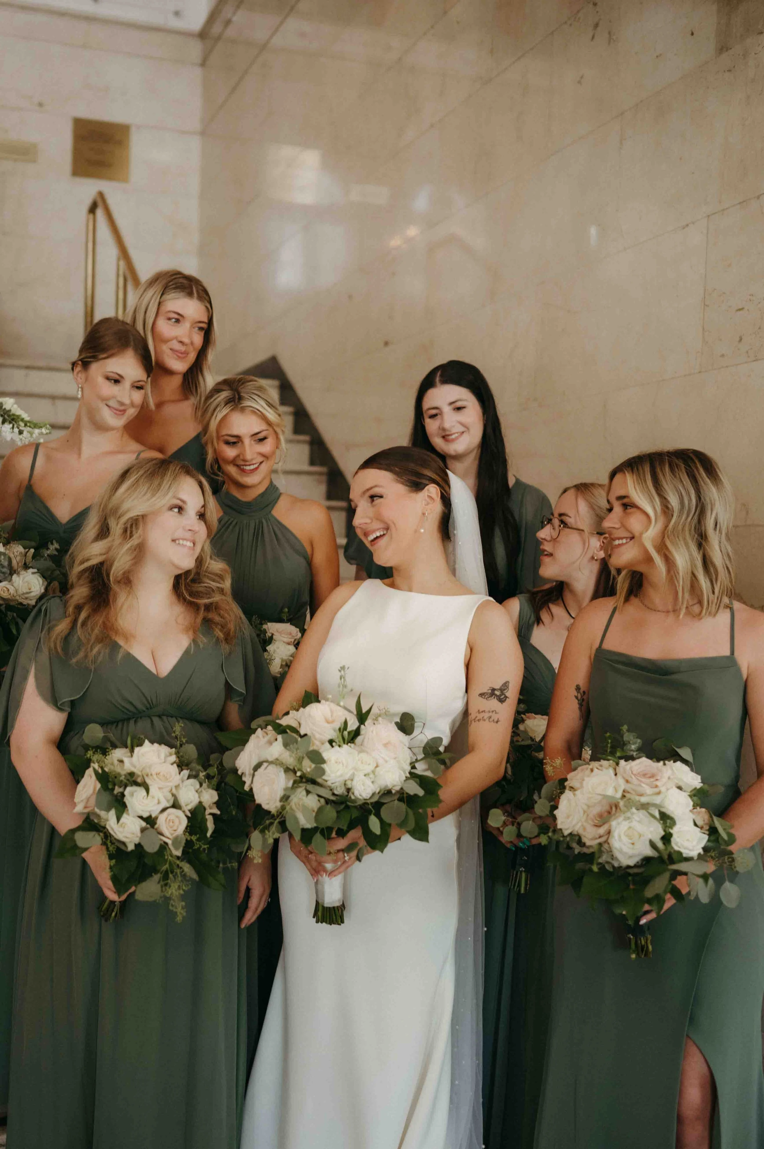 Memphis Pink Palace Museum of Science and History wedding, moody Memphis wedding photographer, cinematic Memphis wedding photographer, Memphis documentary wedding photographer, Memphis museum wedding, editorial Memphis wedding photographer