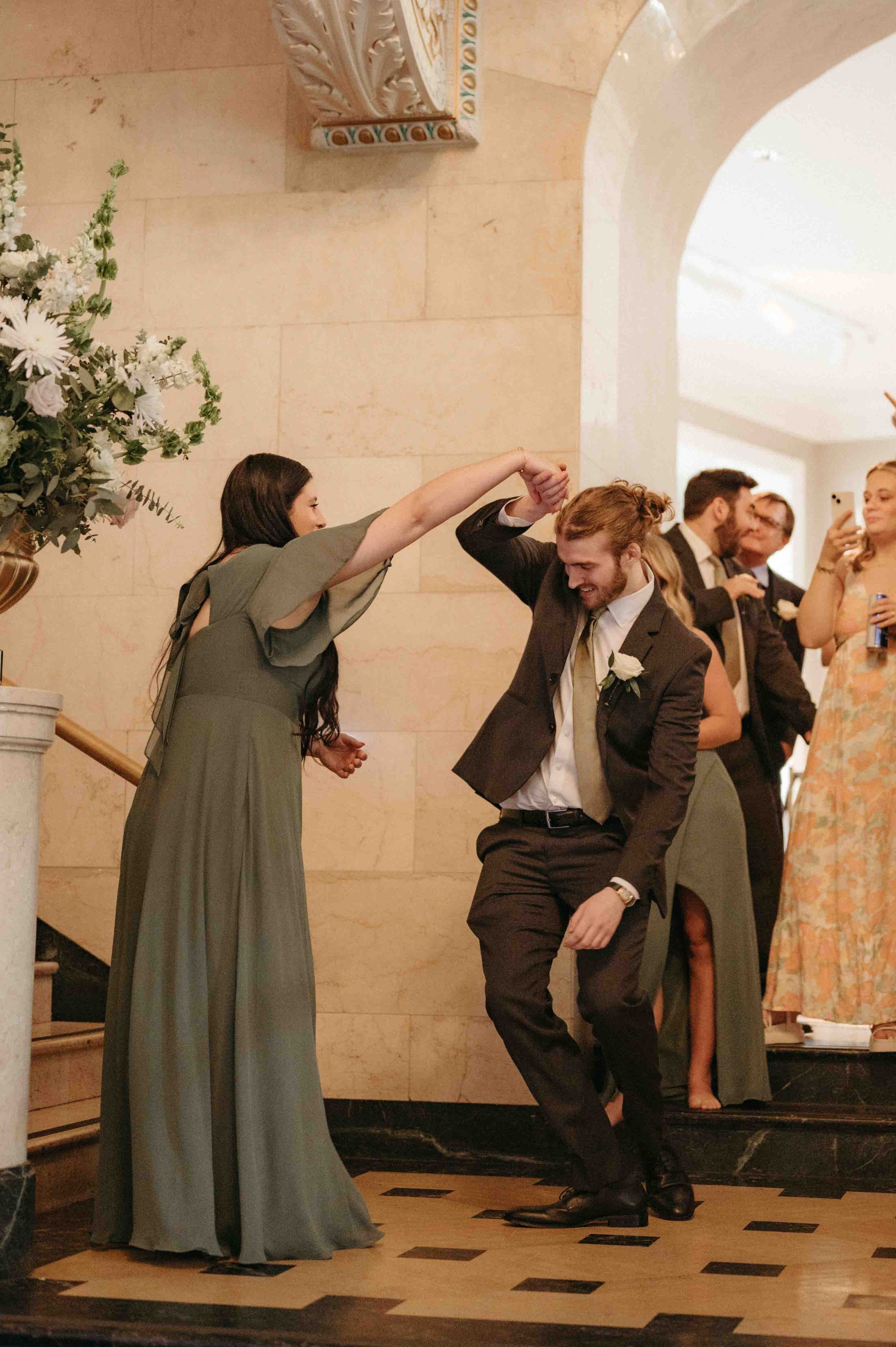 Memphis Pink Palace Museum of Science and History wedding, moody Memphis wedding photographer, cinematic Memphis wedding photographer, Memphis documentary wedding photographer, Memphis museum wedding, editorial Memphis wedding photographer