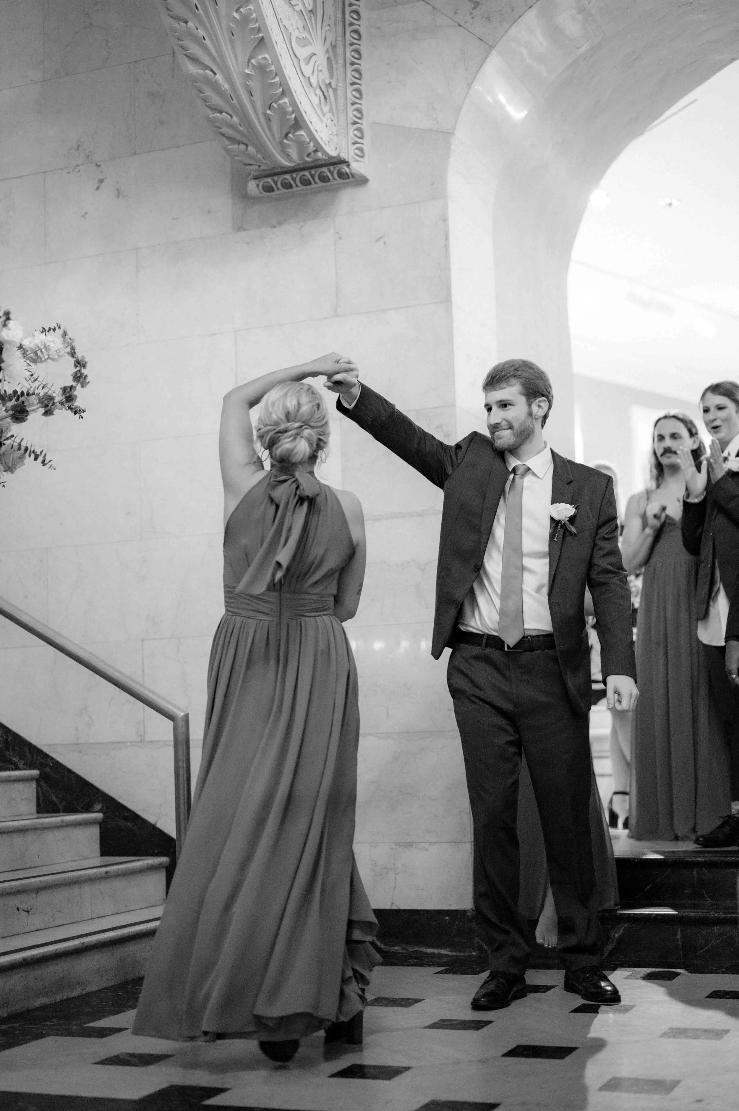 Memphis Pink Palace Museum of Science and History wedding, moody Memphis wedding photographer, cinematic Memphis wedding photographer, Memphis documentary wedding photographer, Memphis museum wedding, editorial Memphis wedding photographer