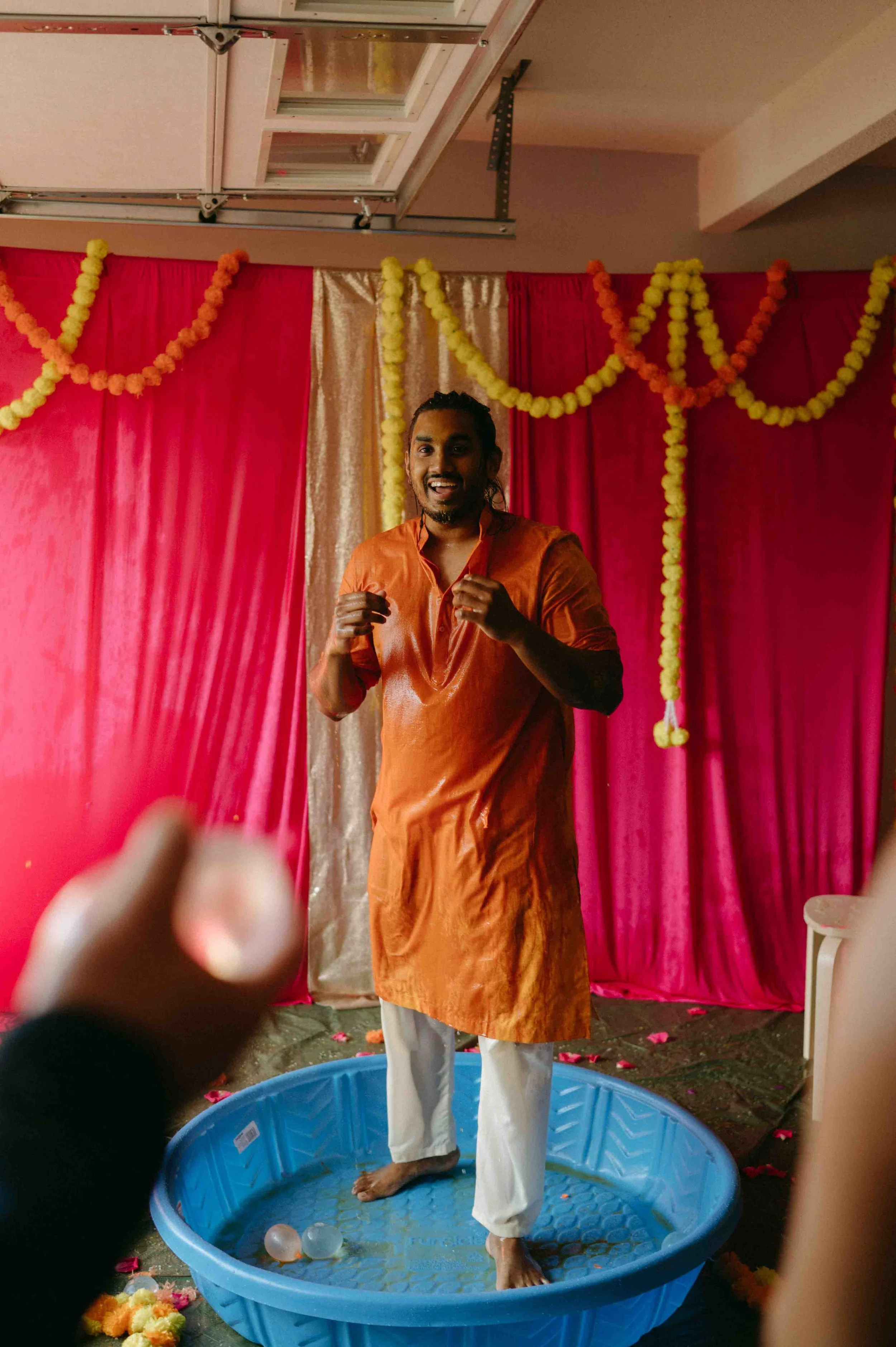 Moody Memphis wedding photographer Sri Lankan Haldi ceremony Memphis documentary wedding photographer cinematic Memphis wedding photographer editorial Memphis wedding photographer