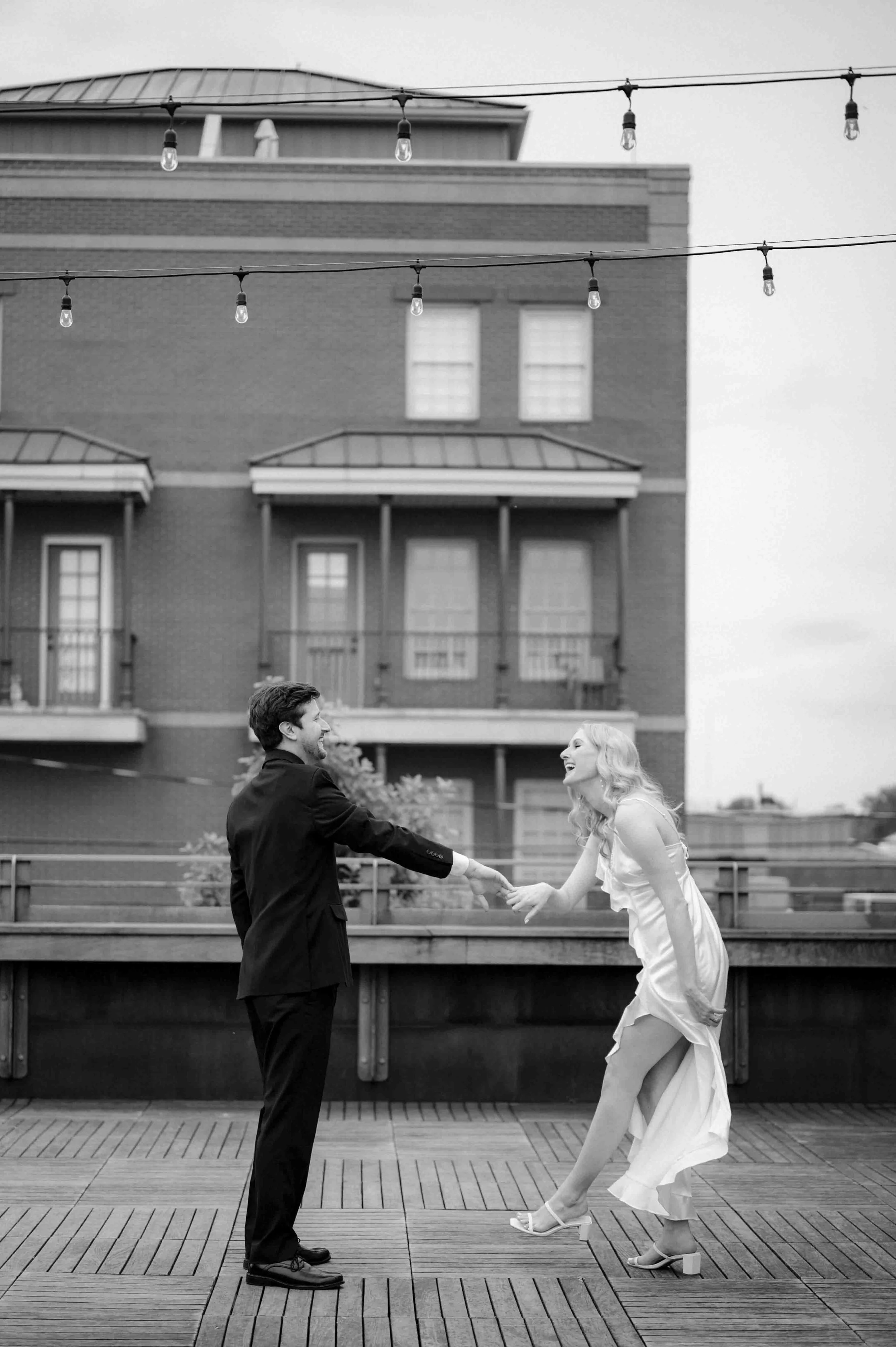 Moody Memphis wedding photographer, Old Dominick Distillery engagement session, Memphis brewery engagement session, Memphis documentary wedding photographer, cinematic Memphis wedding photographer, editorial Memphis wedding photographer
