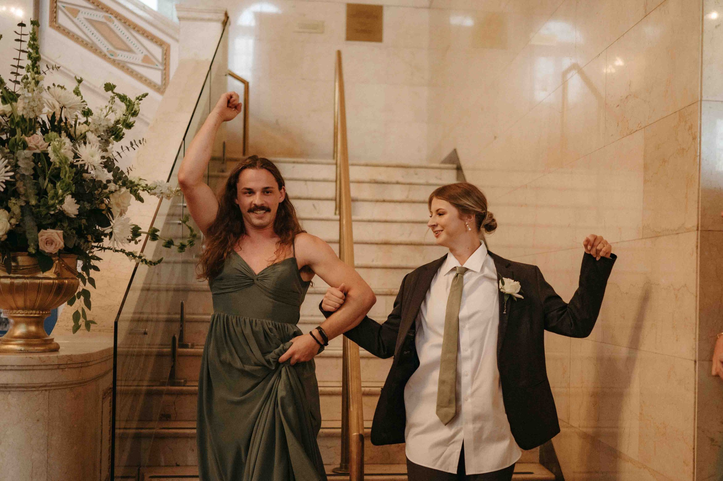 Memphis Pink Palace Museum of Science and History wedding, moody Memphis wedding photographer, cinematic Memphis wedding photographer, Memphis documentary wedding photographer, Memphis museum wedding, editorial Memphis wedding photographer