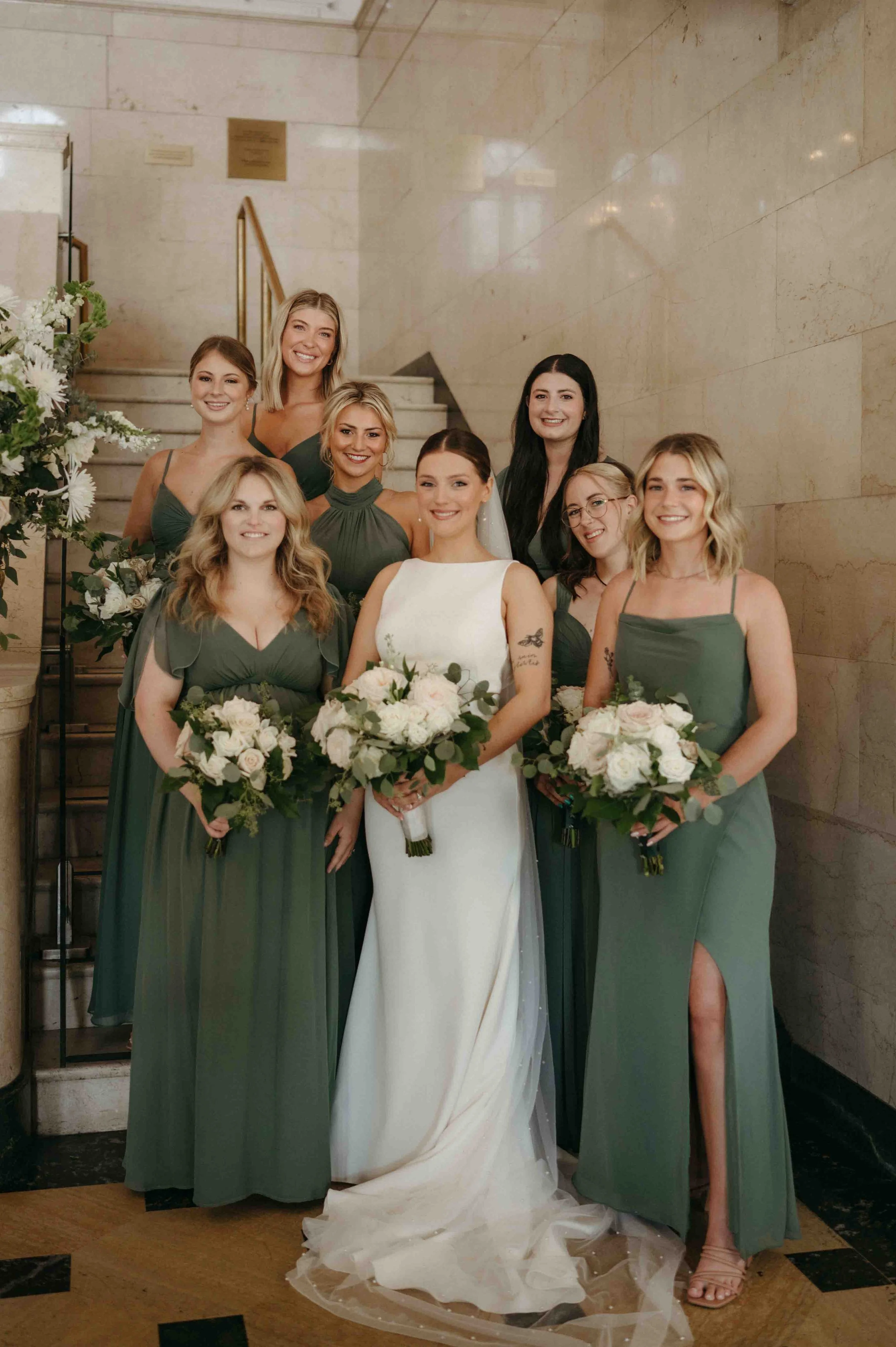 Memphis Pink Palace Museum of Science and History wedding, moody Memphis wedding photographer, cinematic Memphis wedding photographer, Memphis documentary wedding photographer, Memphis museum wedding, editorial Memphis wedding photographer