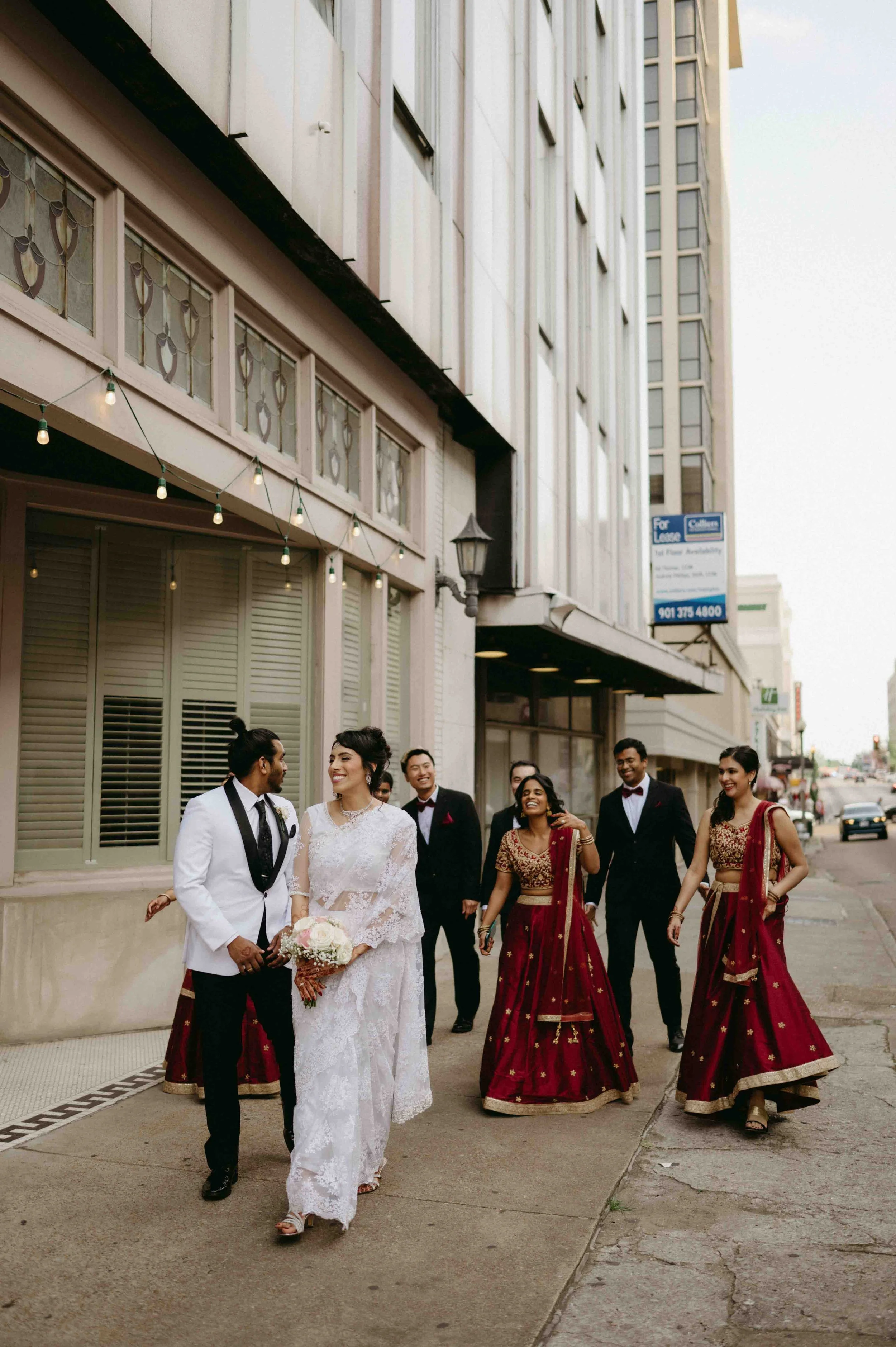 Moody Memphis wedding photographer Sri Lankan wedding downtown Memphis The Cadre Memphis documentary wedding photographer cinematic Memphis wedding photographer editorial Memphis wedding photographer