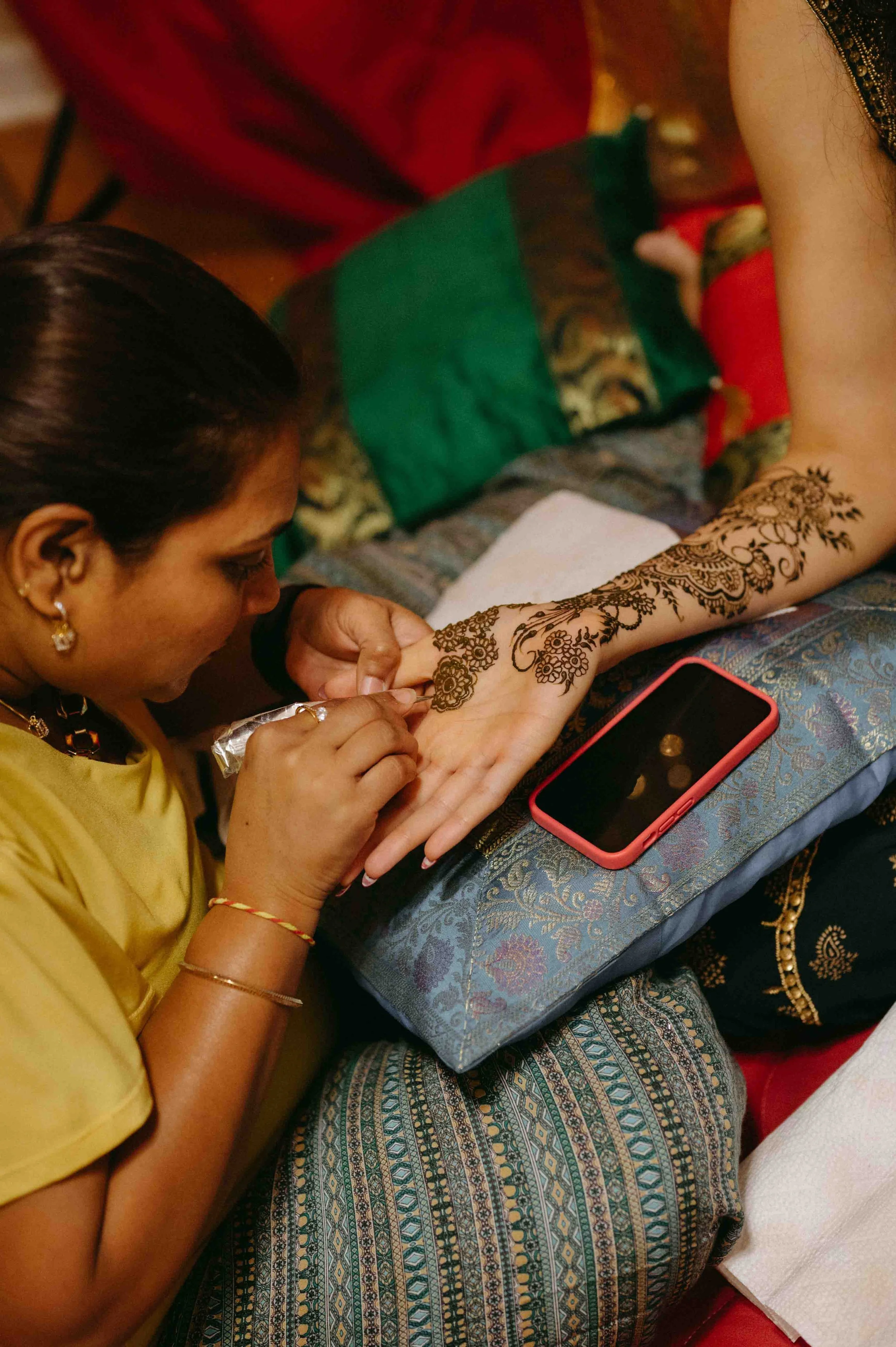 Moody Memphis wedding photographer Sri Lankan Mehndi ceremony Memphis documentary wedding photographer cinematic Memphis wedding photographer editorial Memphis wedding photographer