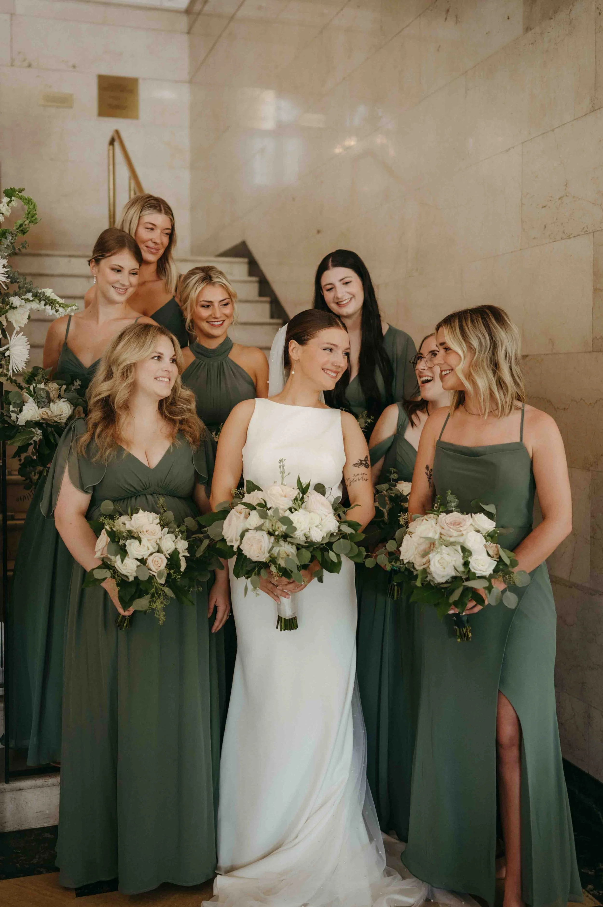 Memphis Pink Palace Museum of Science and History wedding, moody Memphis wedding photographer, cinematic Memphis wedding photographer, Memphis documentary wedding photographer, Memphis museum wedding, editorial Memphis wedding photographer