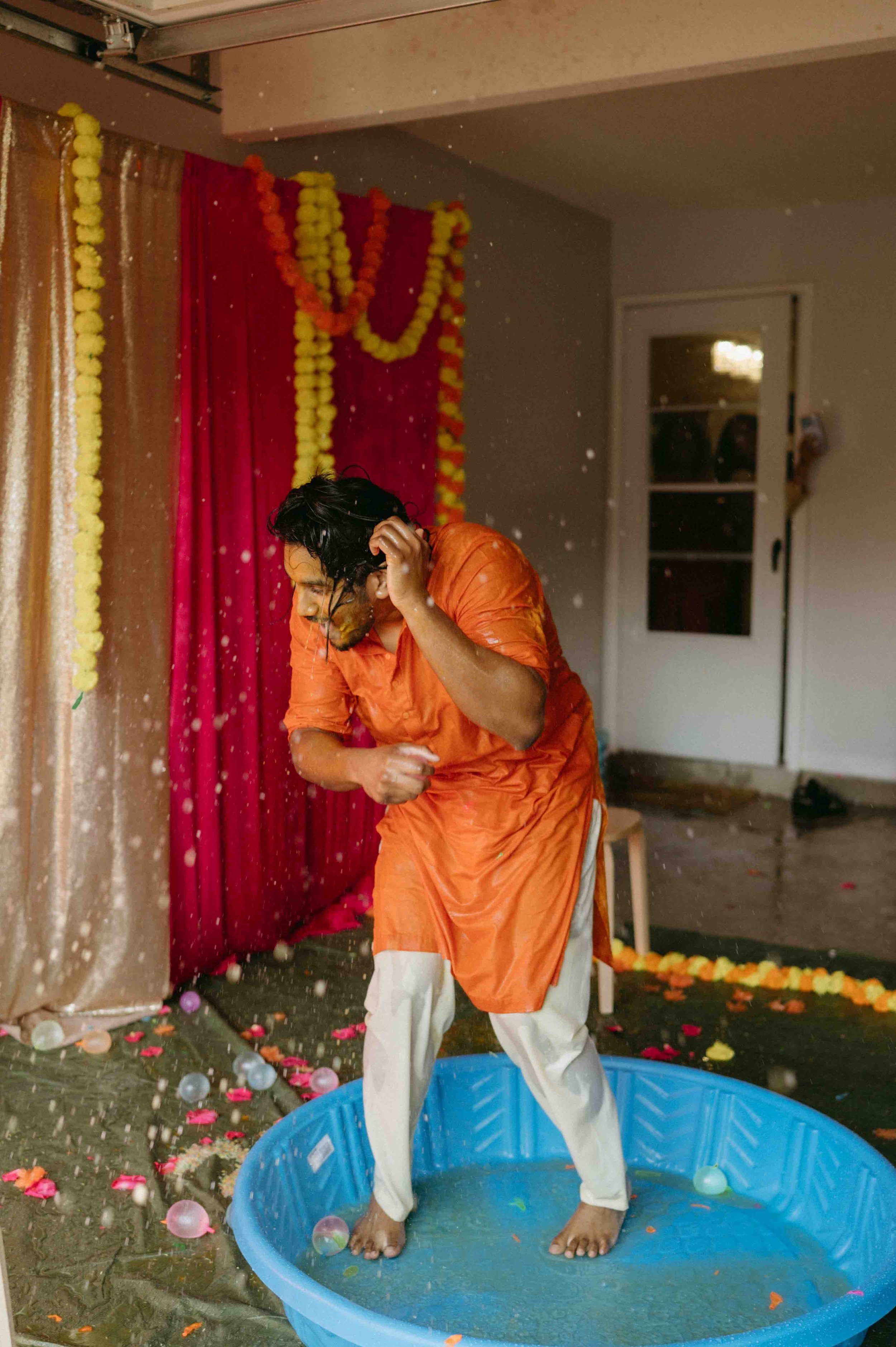 Moody Memphis wedding photographer Sri Lankan Haldi ceremony Memphis documentary wedding photographer cinematic Memphis wedding photographer editorial Memphis wedding photographer