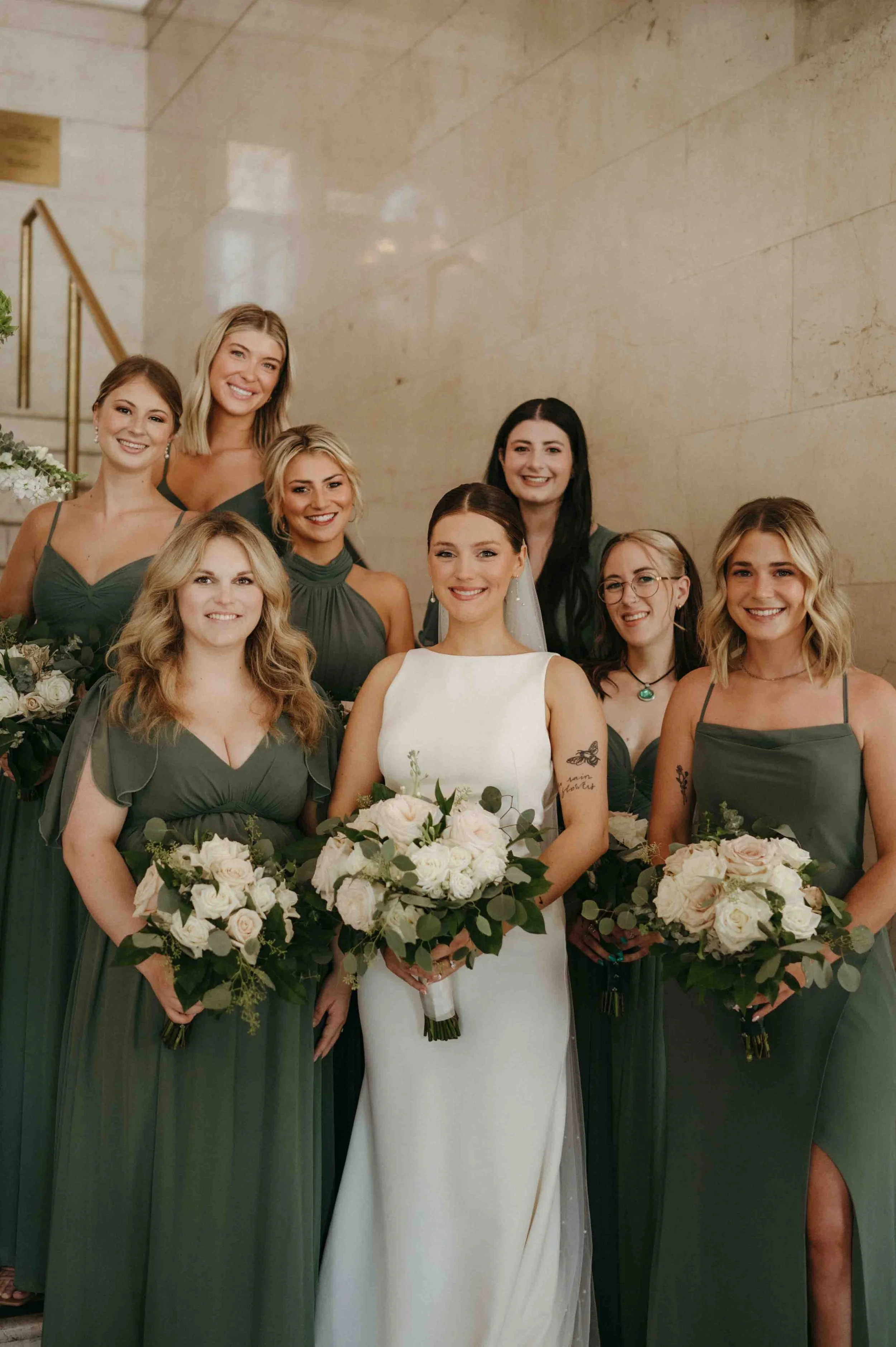 Memphis Pink Palace Museum of Science and History wedding, moody Memphis wedding photographer, cinematic Memphis wedding photographer, Memphis documentary wedding photographer, Memphis museum wedding, editorial Memphis wedding photographer