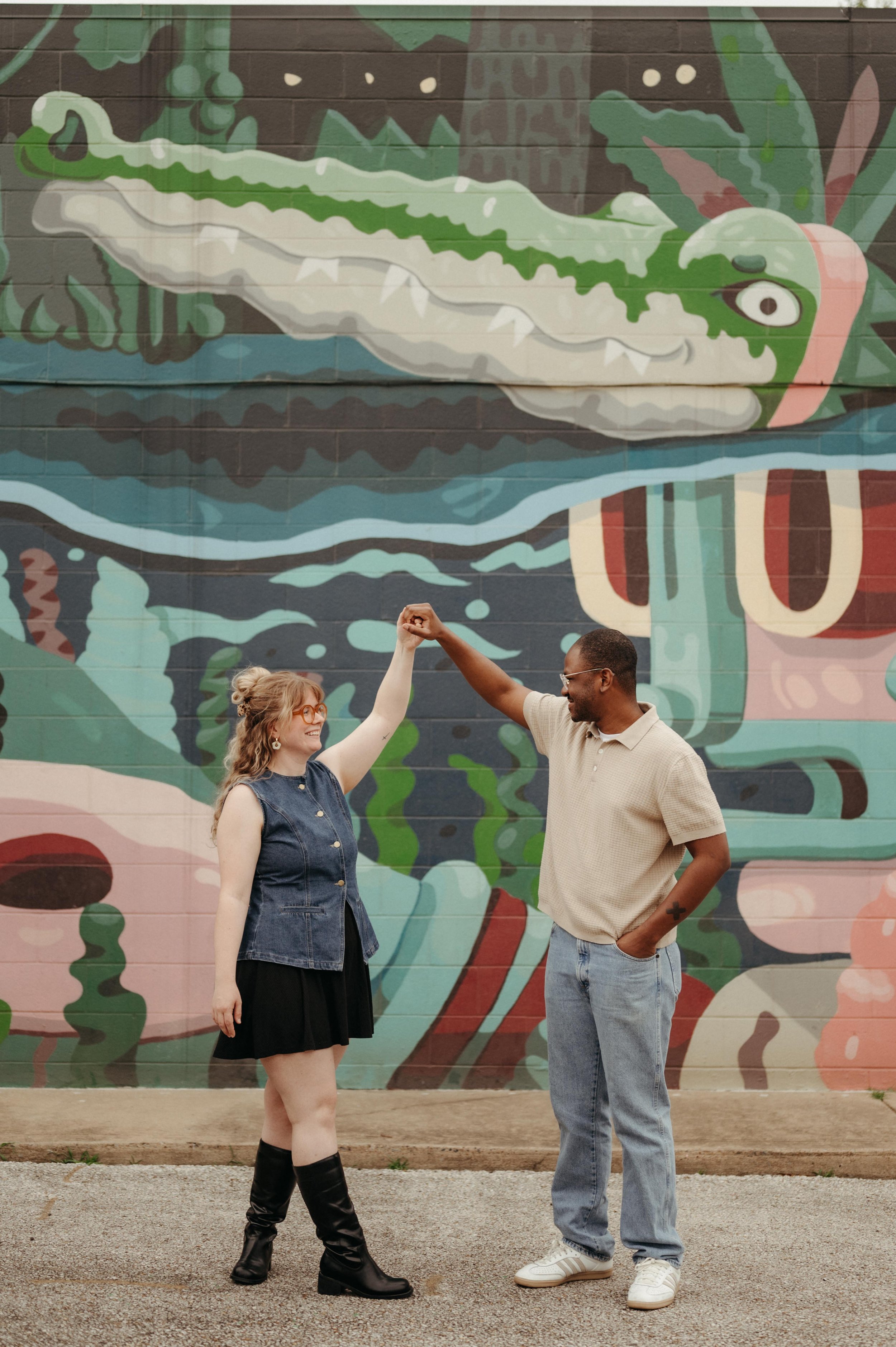Moody Memphis wedding photographer, Memphis documentary wedding photographer, editorial Memphis wedding photographer, Midtown Memphis engagement session, Memphis engagement session ideas
