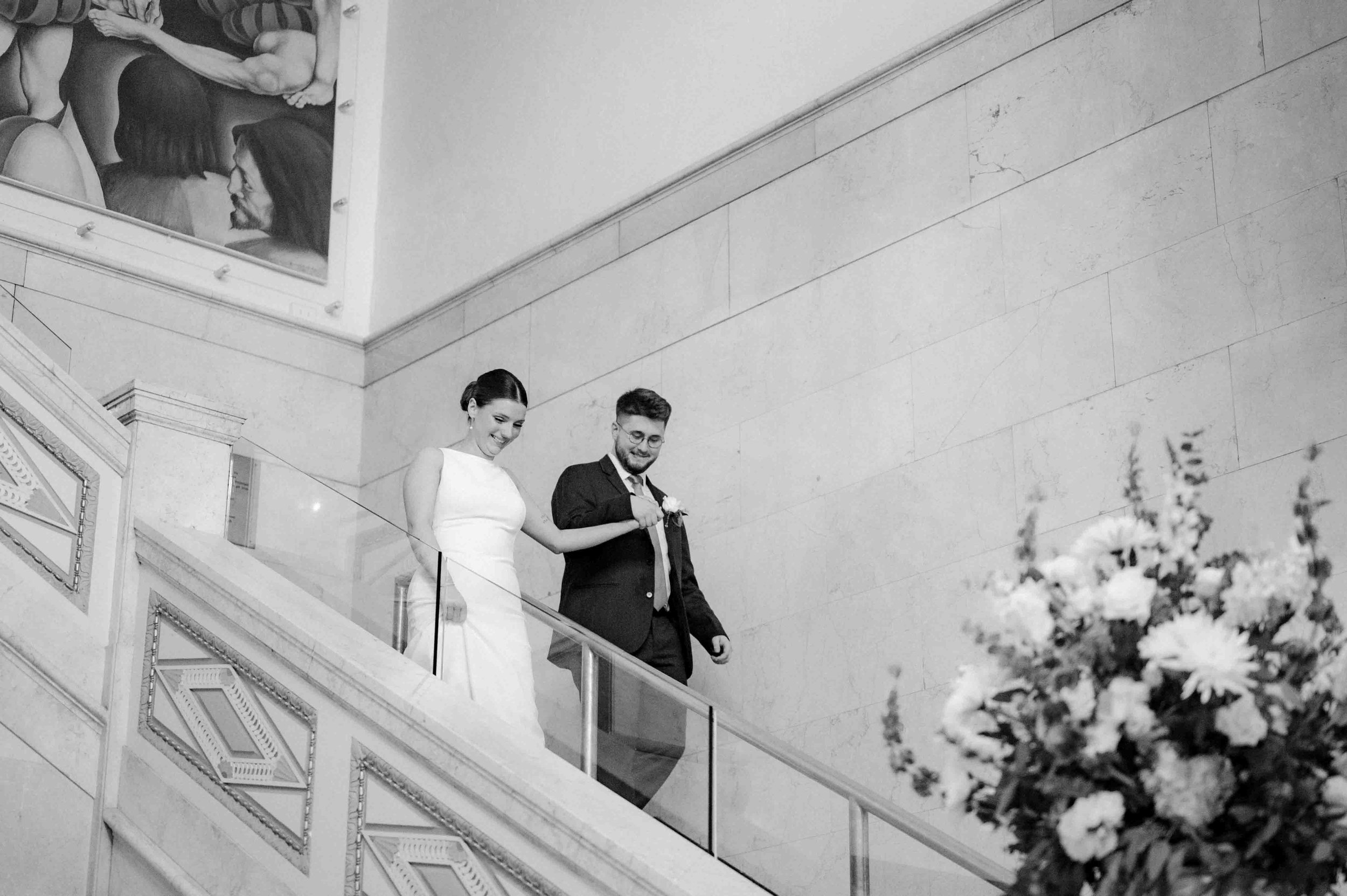 Memphis Pink Palace Museum of Science and History wedding, moody Memphis wedding photographer, cinematic Memphis wedding photographer, Memphis documentary wedding photographer, Memphis museum wedding, editorial Memphis wedding photographer