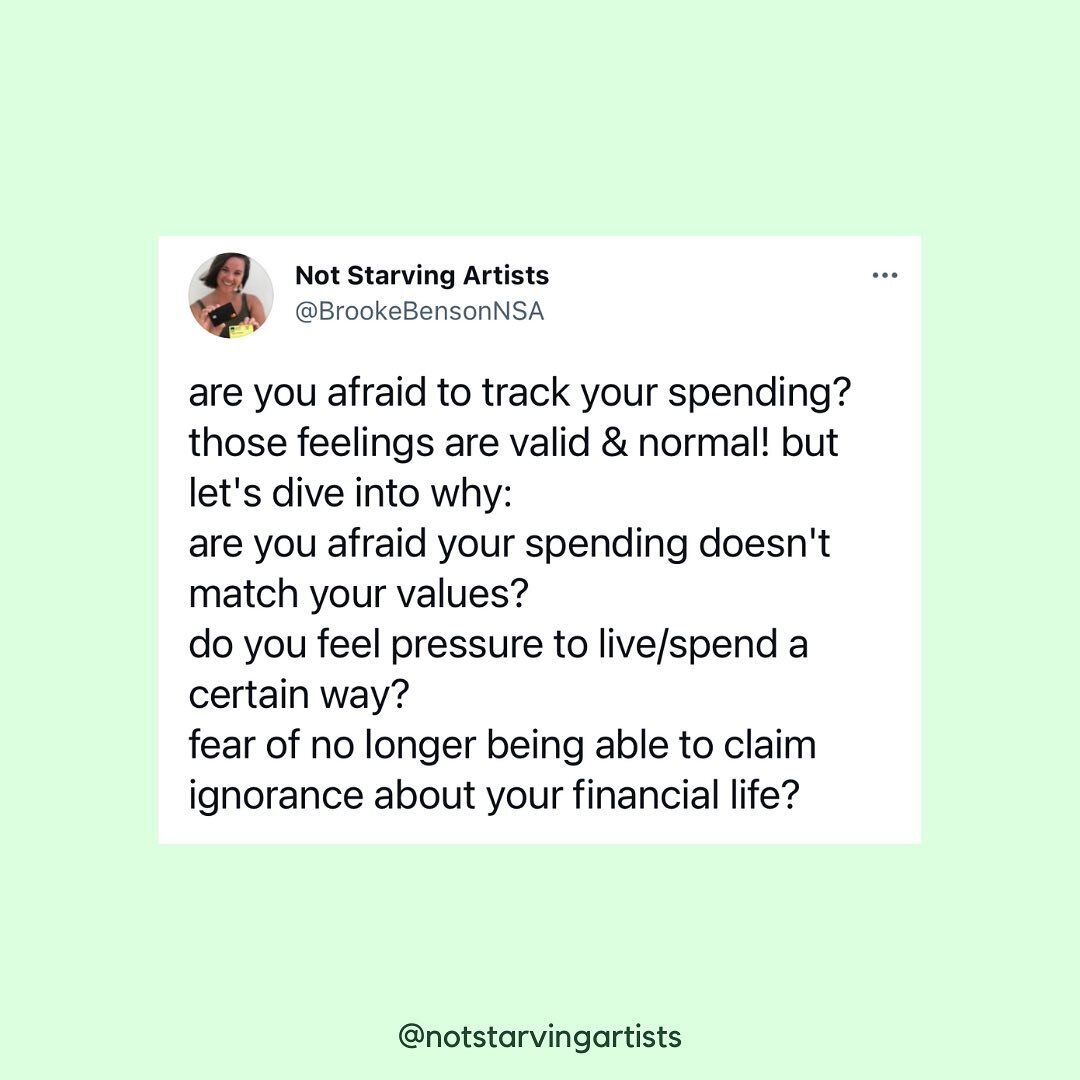 Where&rsquo;s the hesitation coming from? 👇

Instead of beating yourself up for not just sitting down and getting your financial shit together, what if you dove deeper into why you&rsquo;re feeling resistance?

This can be super eye-opening and impo