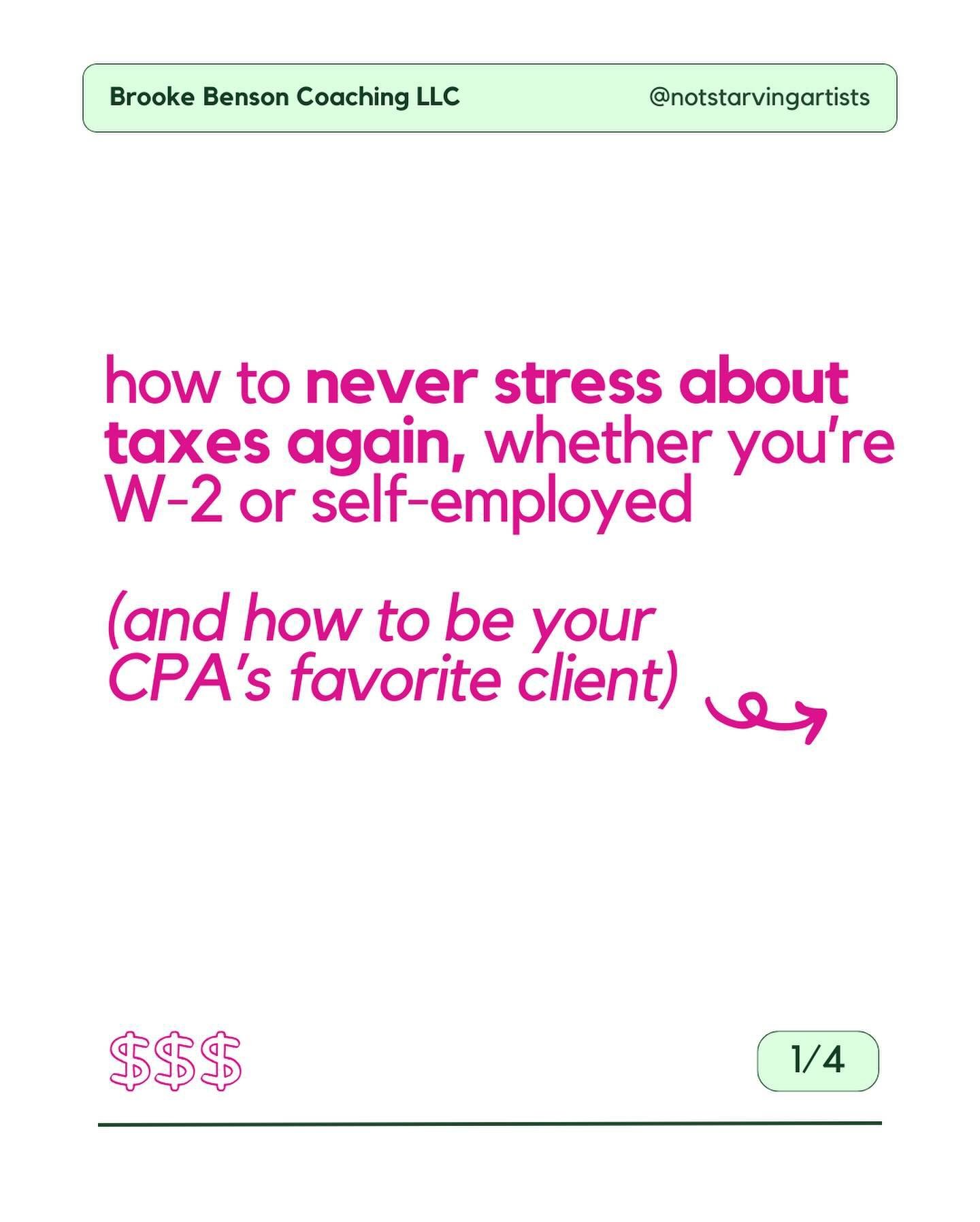 And now you have to do your part, which is becoming that confident financial CEO of your life and business who understands basic tax principles, so you can ask intelligent questions and confidently go against your CPA&rsquo;s advice if you so choose.