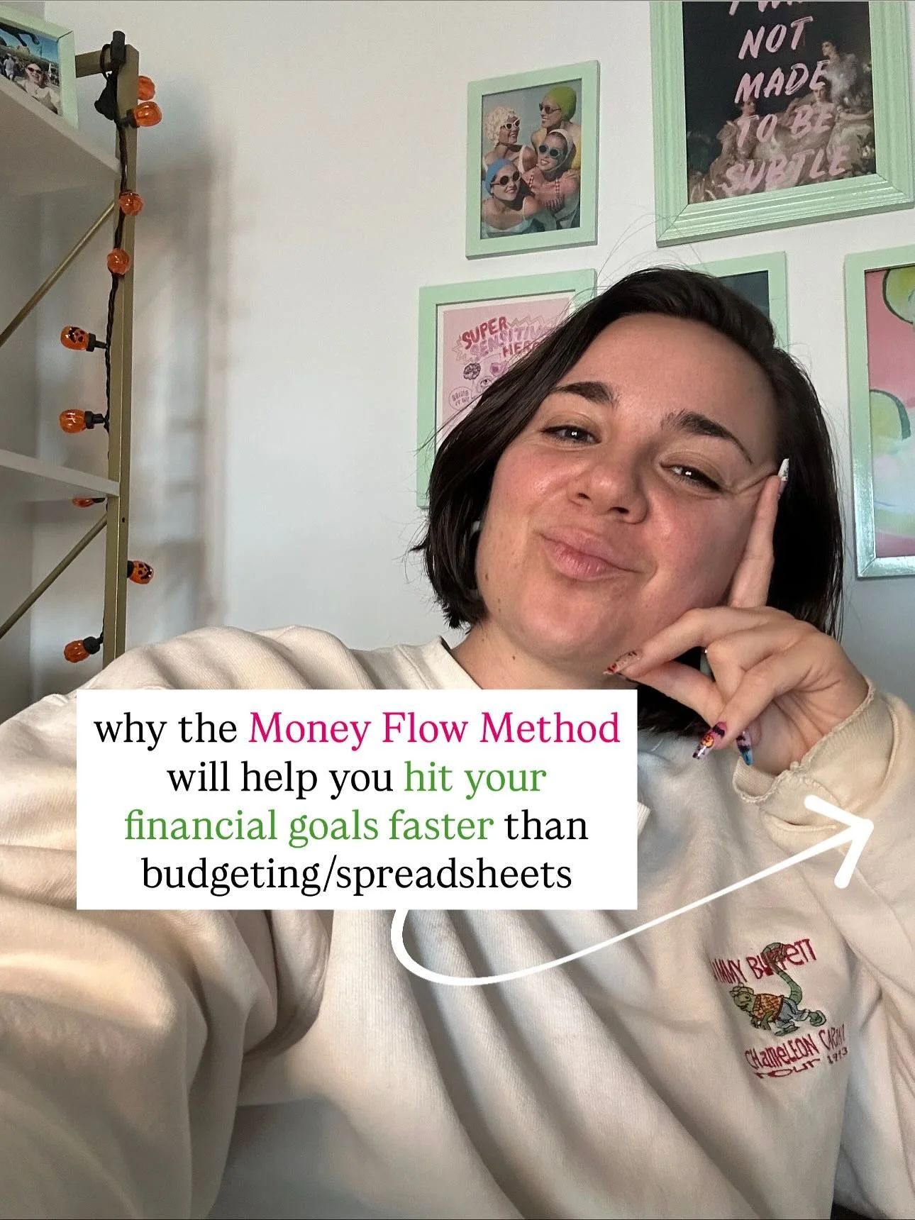 hit your money goals without hating the process, courtesy of the Money Flow Method 😘