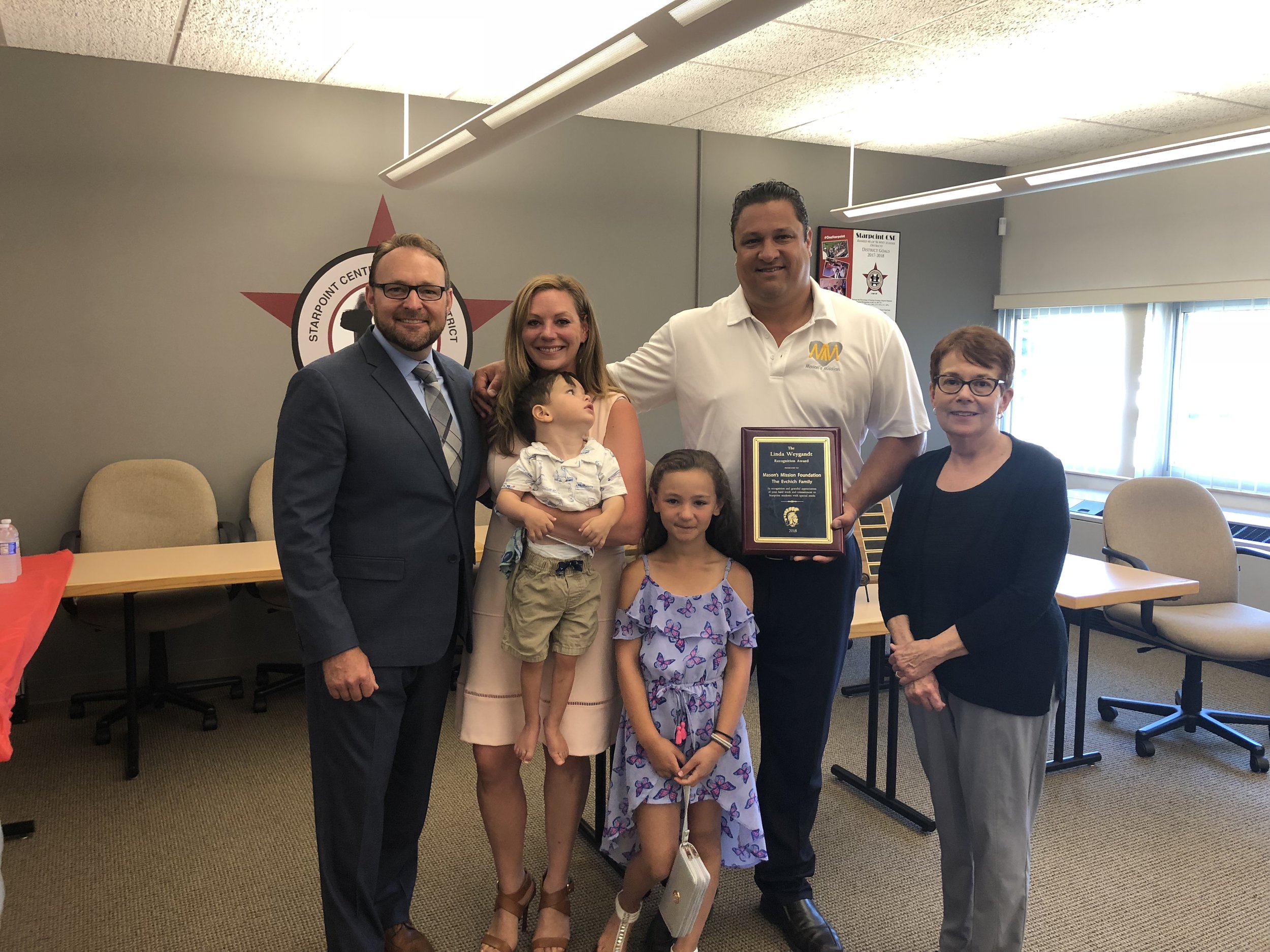 2018 LINDA WEYGANDT COMMUNITY RECOGNITION RECIPIENT!!!